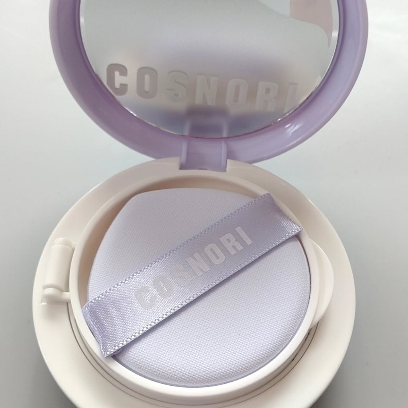 パンテノールバリアクッション/COSNORI/クッションファンデーションを使ったクチコミ(3枚目)