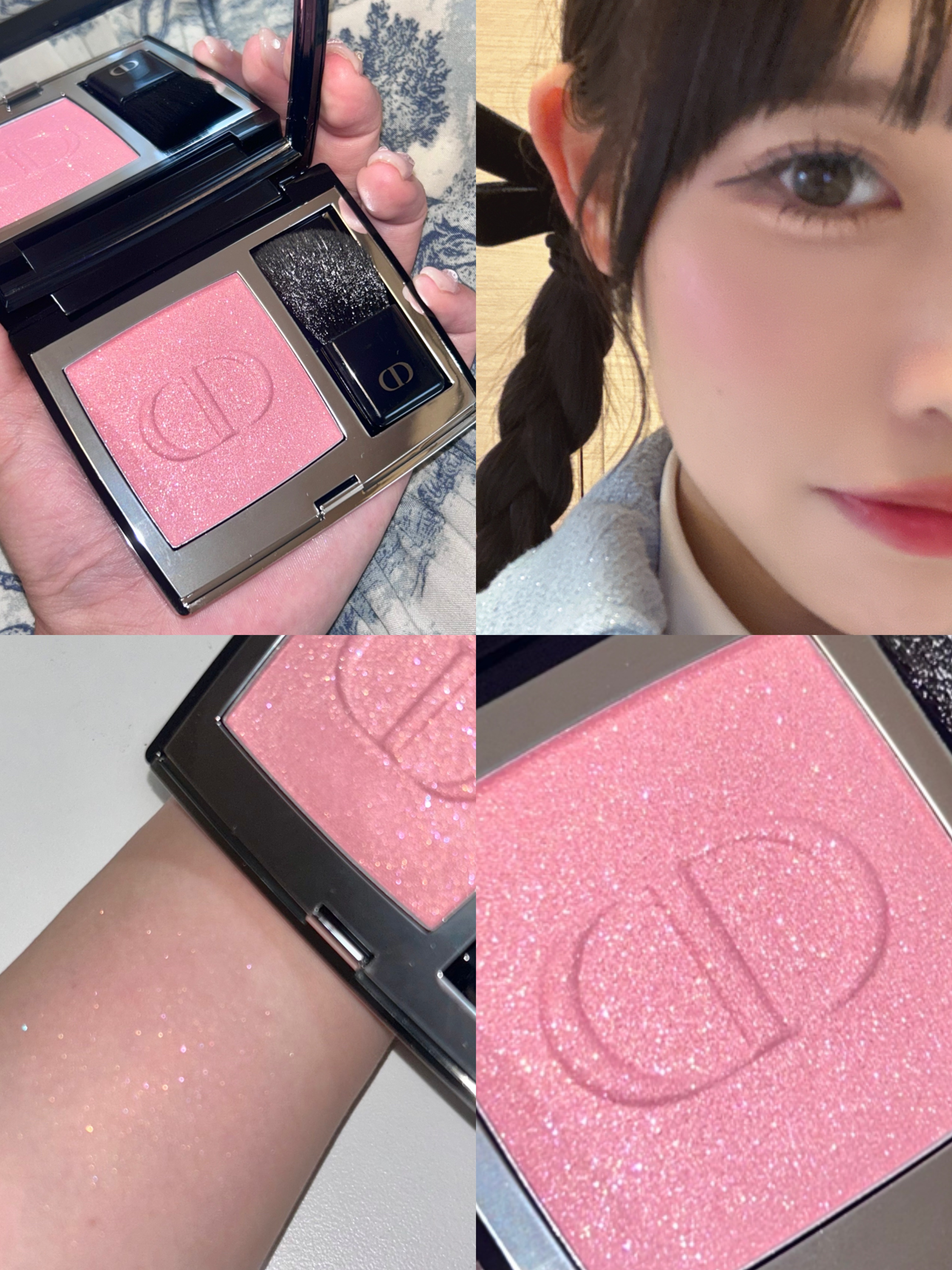 ディオールスキン ルージュ ブラッシュ/Dior/パウダーチークを使ったクチコミ（1枚目）