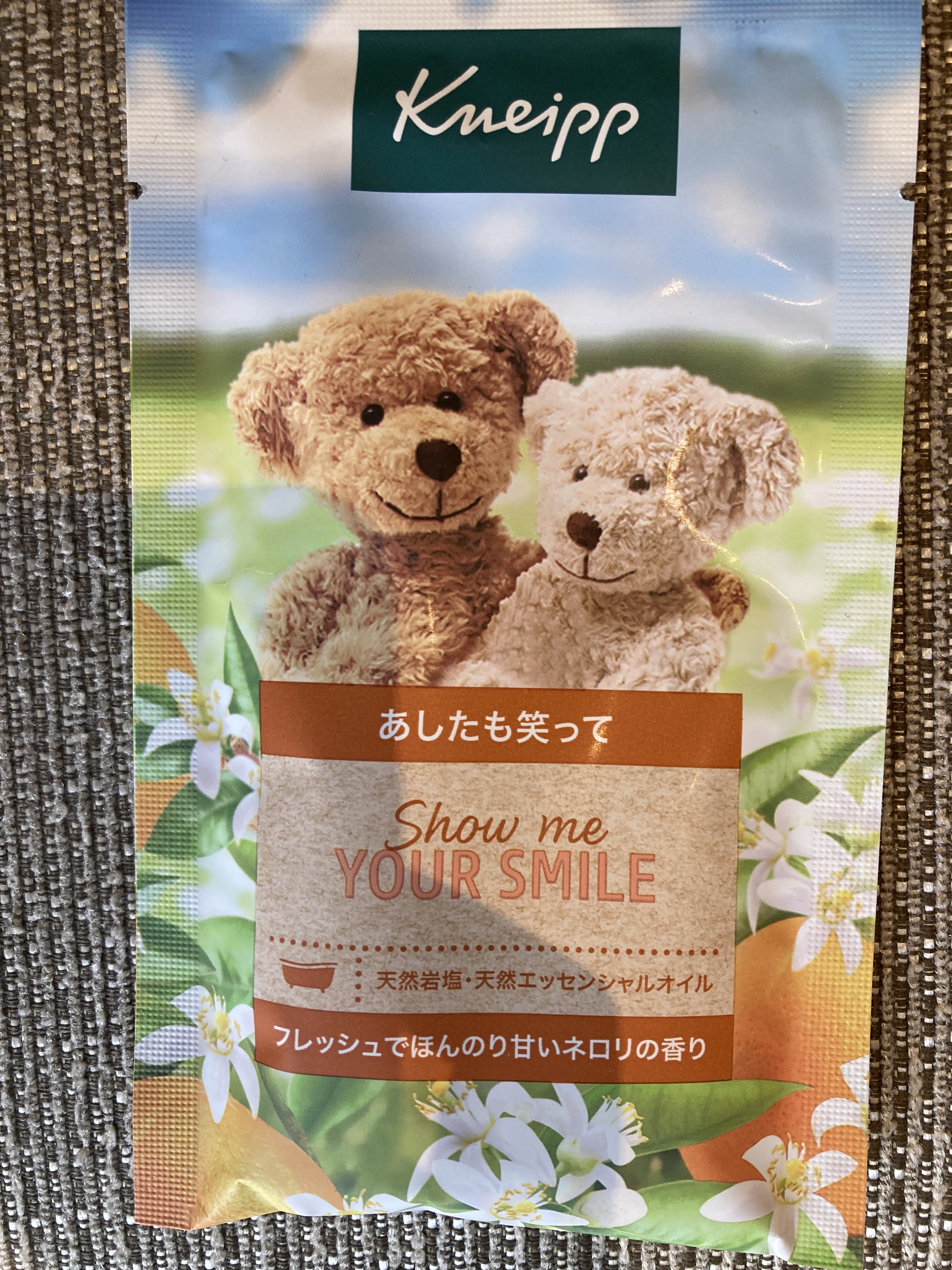 クナイプ バスソルト ネロリの香り 50g/クナイプ/無機塩系入浴剤を使ったクチコミ（1枚目）