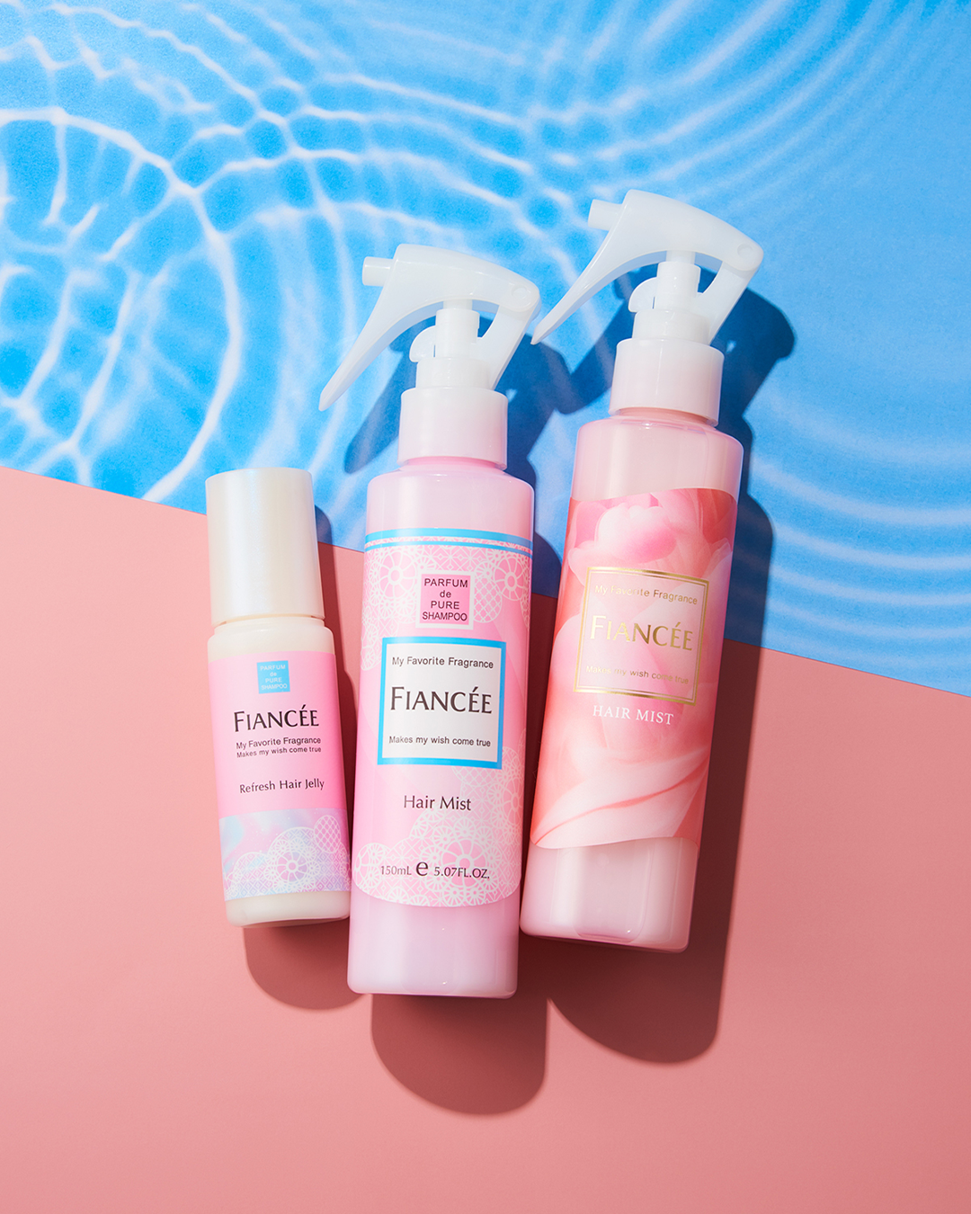 フレグランスヘアミスト ピュアシャンプーの香り/フィアンセ/ヘアミストを使ったクチコミ（1枚目）