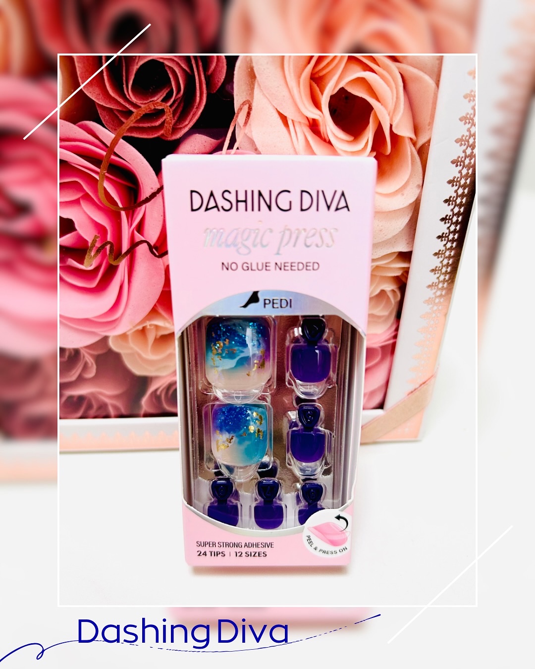 ダッシングディバ マジックプレス　Bless/DASHINGDIVA MAGICPRESS/ネイルチップ・パーツを使ったクチコミ（3枚目）