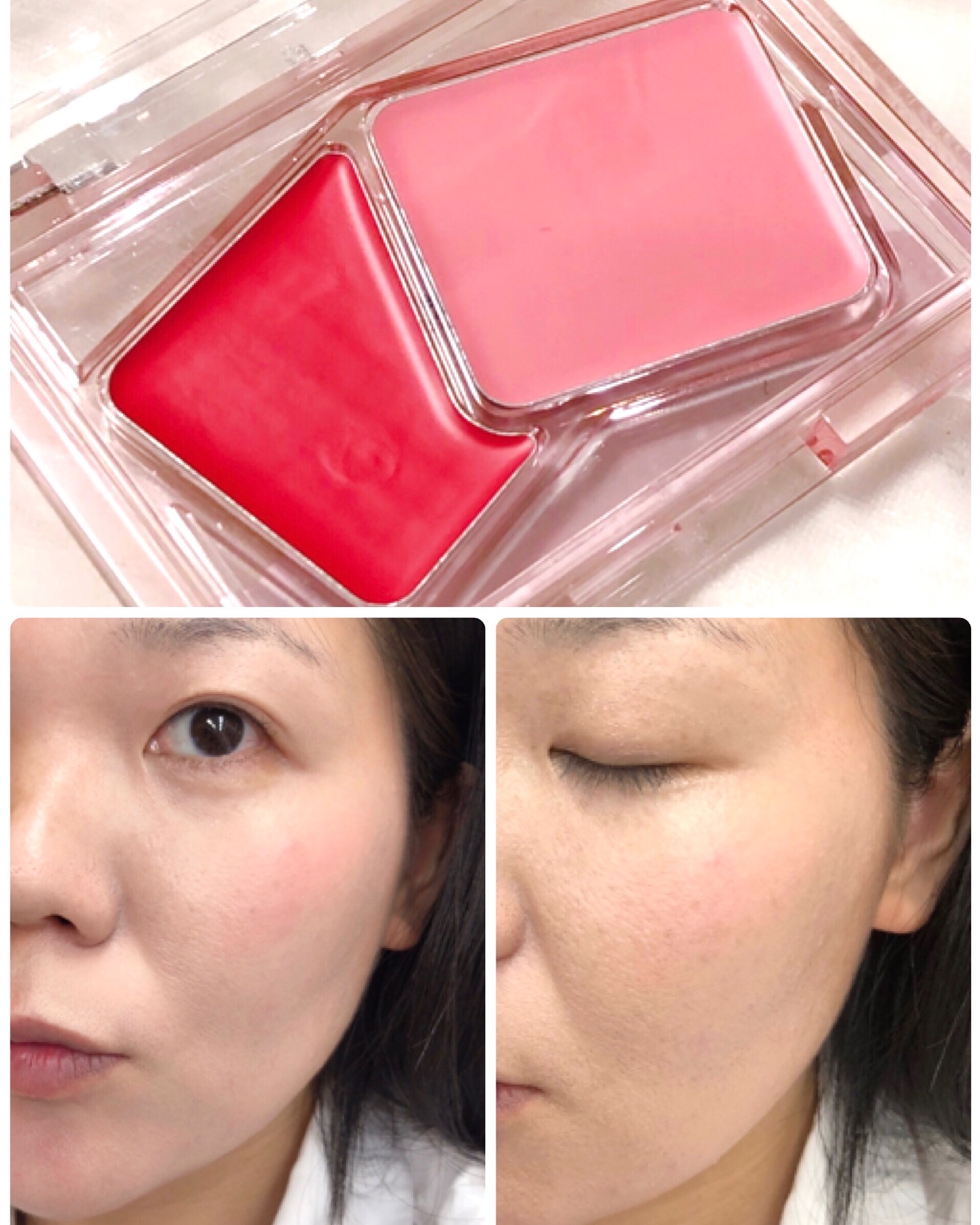 Soft Fitting Cream Blusher/フォレンコス/ジェル・クリームチークを使ったクチコミ（2枚目）