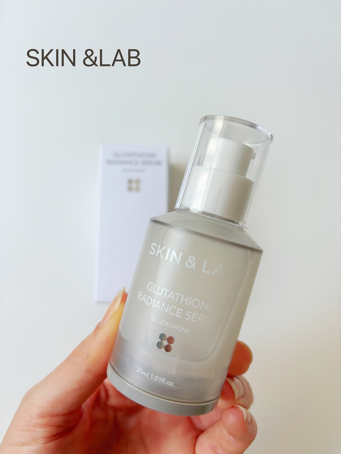 グルタチオンラディアンスセラム/SKIN&LAB/美容液を使ったクチコミ（1枚目）