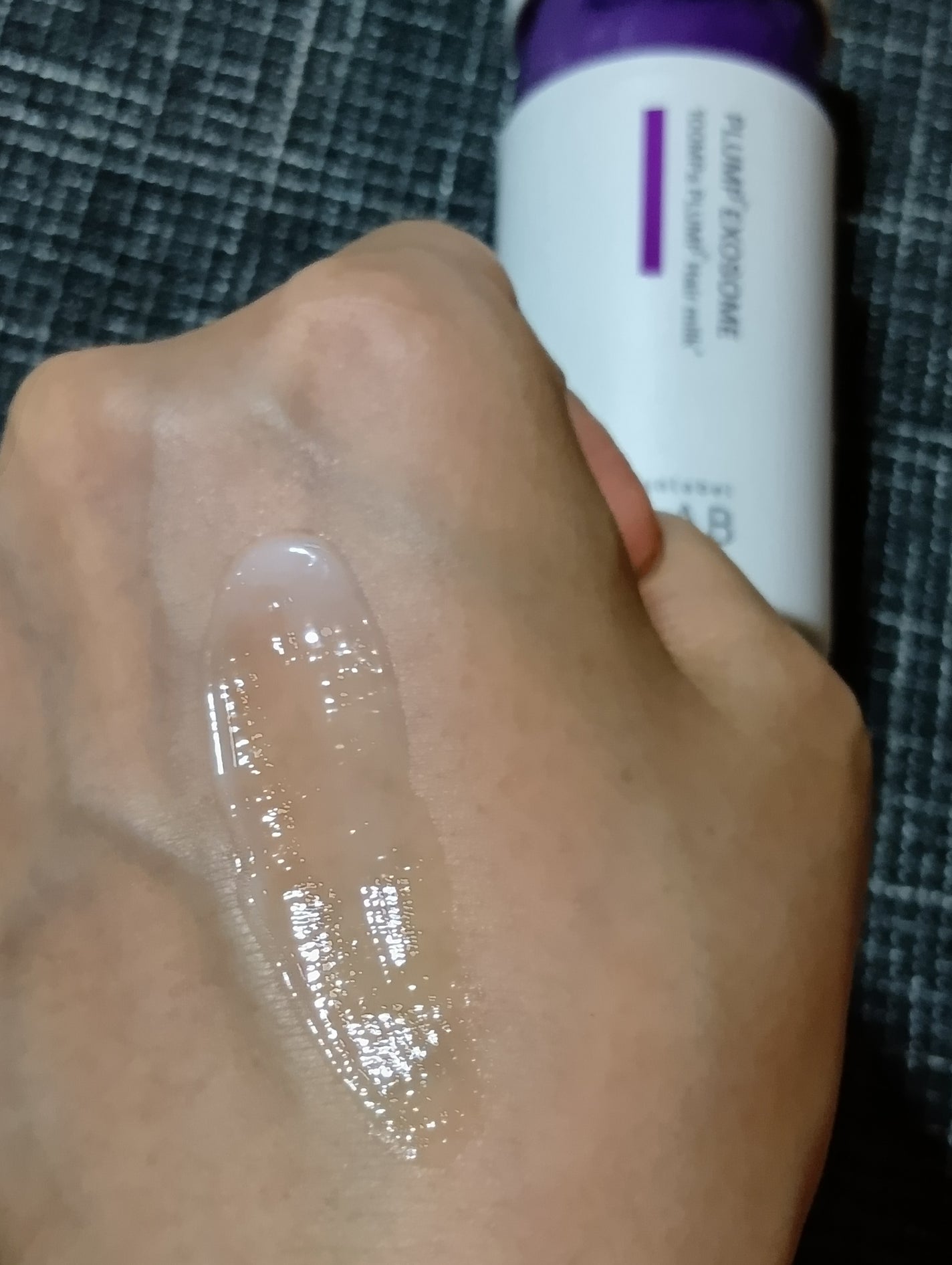 アンレーベル ラボ EX バウンス ヘアミルク/unlabel/ヘアミルクを使ったクチコミ(5枚目)