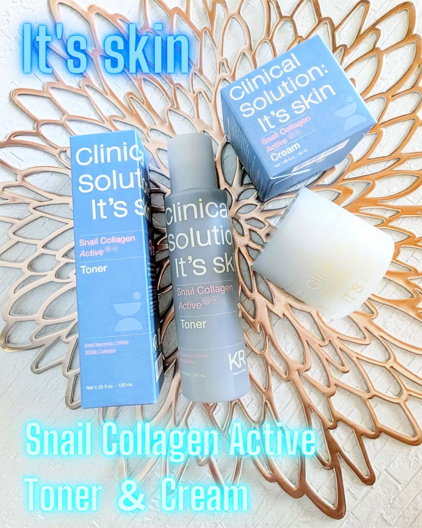 スネイルコラーゲンアクティブトナー/It's skin/化粧水を使ったクチコミ(1枚目)