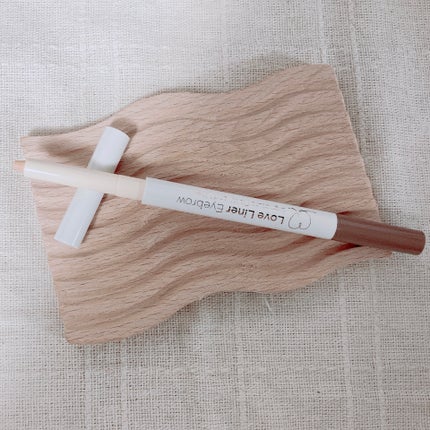 ラブ・ライナー シグネチャーフィットWエンドライナー<アイブロウ>/ラブ・ライナー/リキッドアイブロウを使ったクチコミ(5枚目)