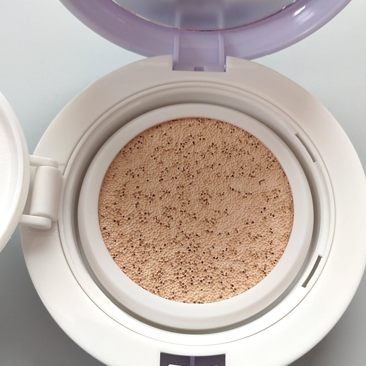 パンテノールバリアクッション/COSNORI/クッションファンデーションを使ったクチコミ(4枚目)