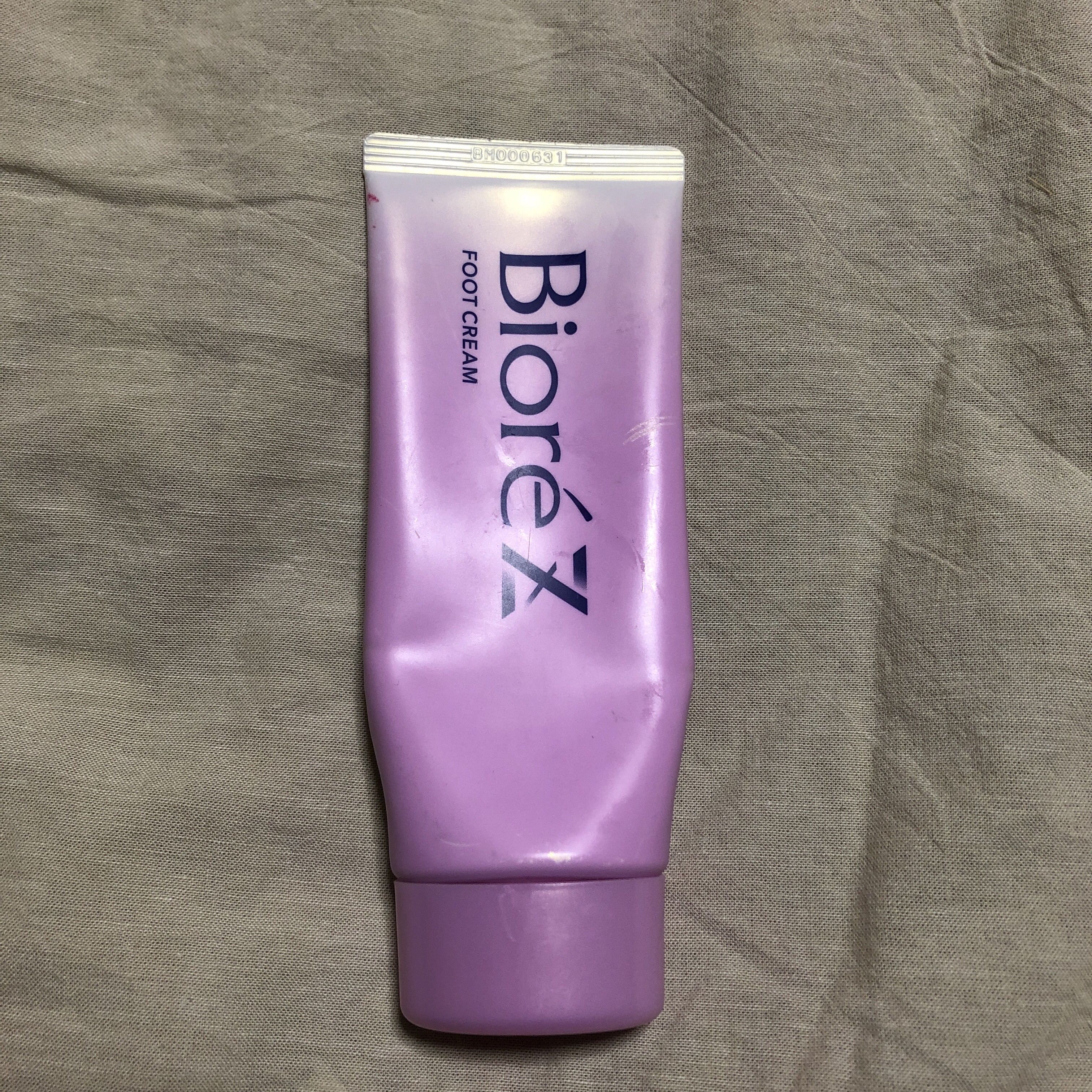 さらさら フットクリーム せっけんの香り/花王/レッグ・フットケアを使ったクチコミ（1枚目）