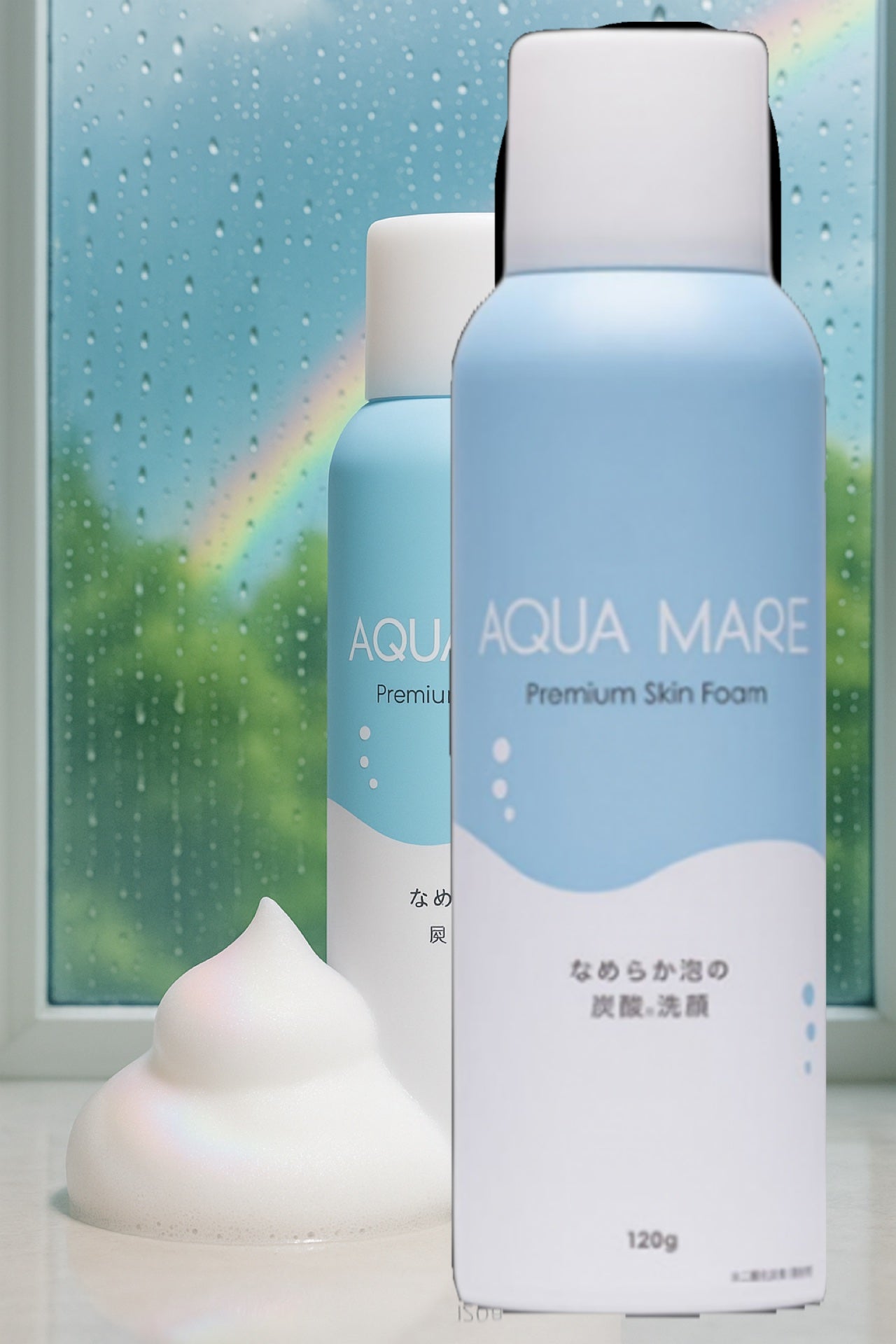 AQUA MARE 炭酸泡洗顔モイスト/AQUA MARE/泡洗顔を使ったクチコミ(1枚目)