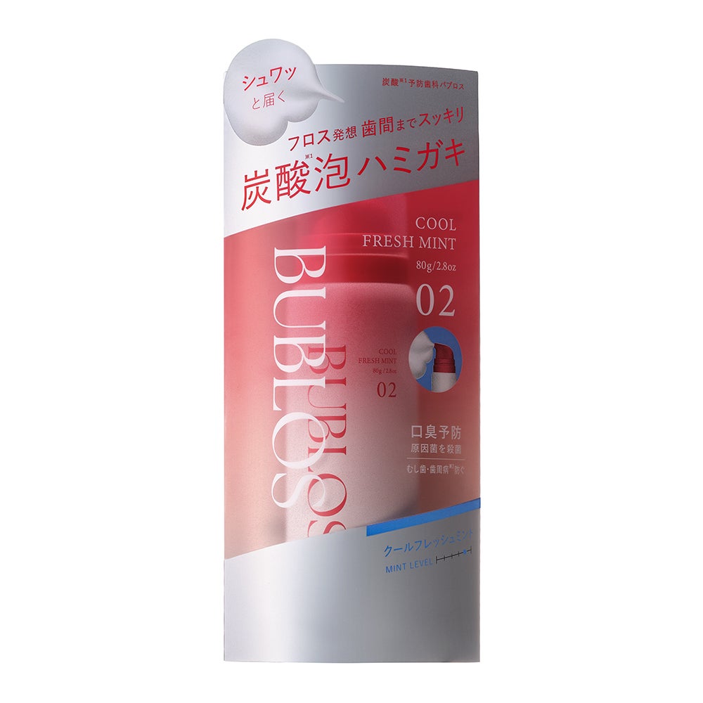 バブロス 炭酸泡ハミガキ クールフレッシュミント