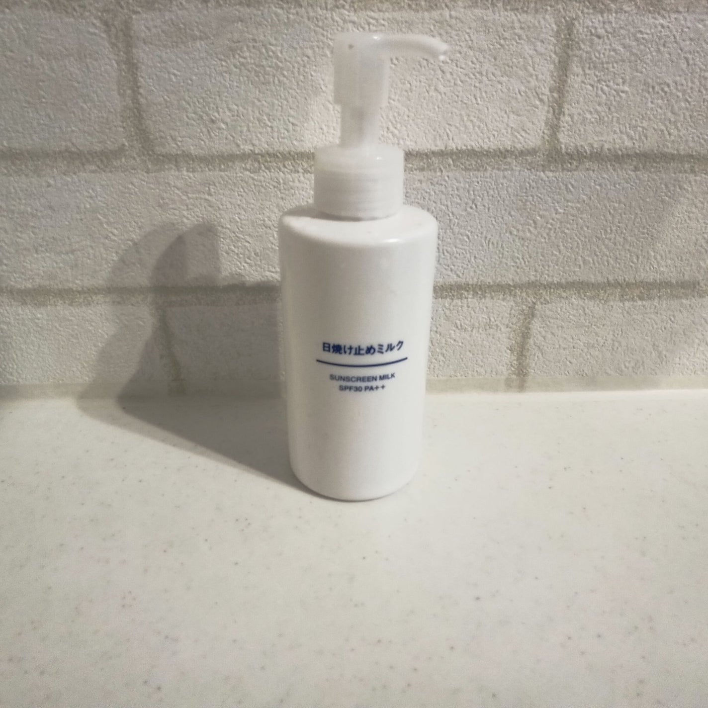 日焼け止めミルク SPF30/無印良品/日焼け止めミルクを使ったクチコミ(1枚目)