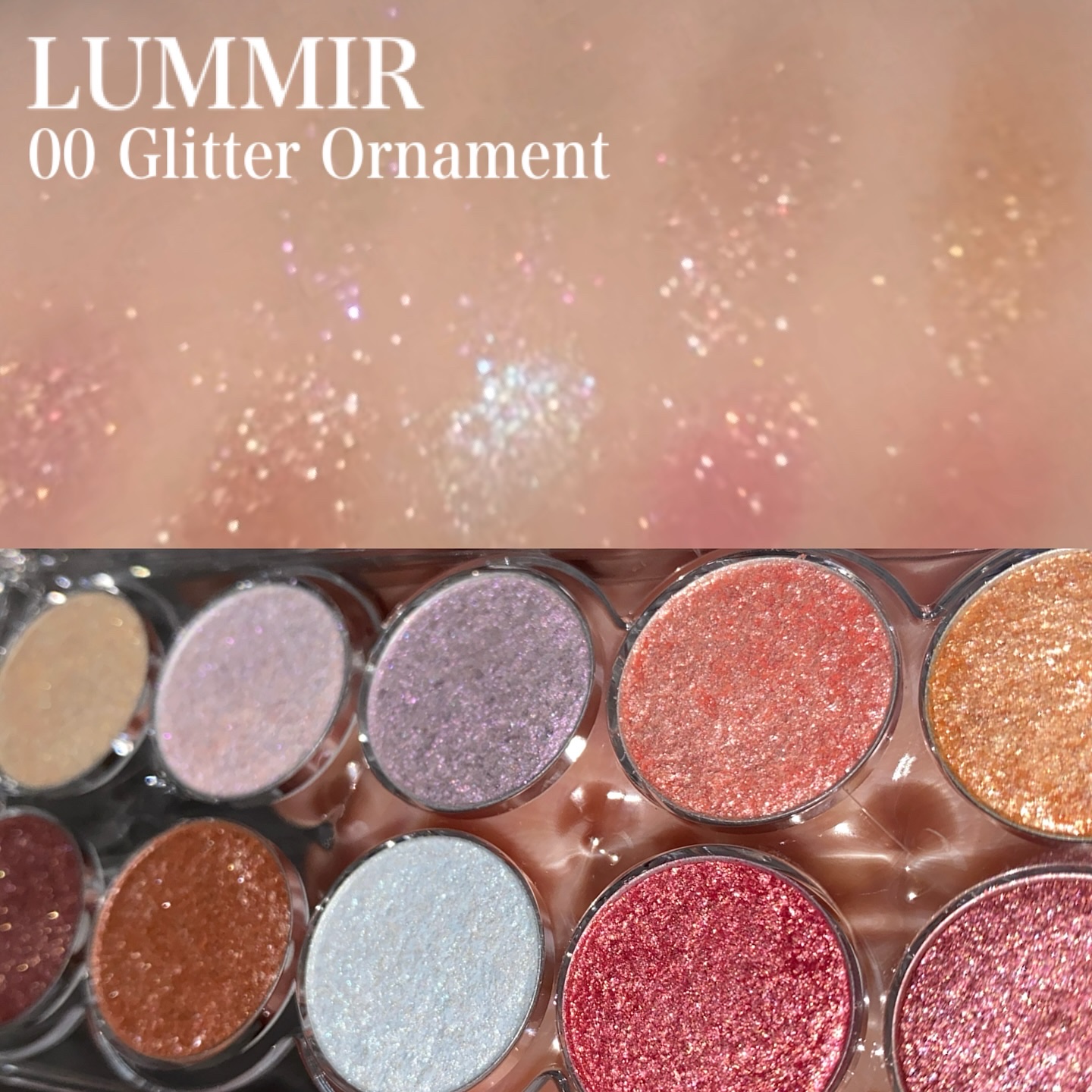 ライト オン アイズ シャドウ パレット/Lummir/アイシャドウパレットを使ったクチコミ（1枚目）