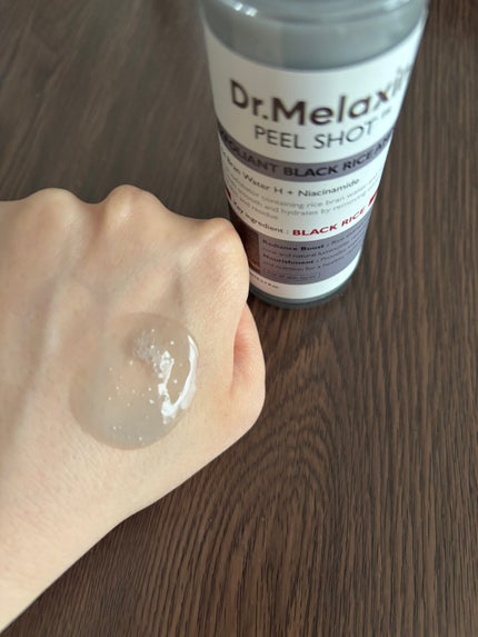白米ピールショットゴマージュアンプル/Dr.Melaxin/美容液を使ったクチコミ(3枚目)