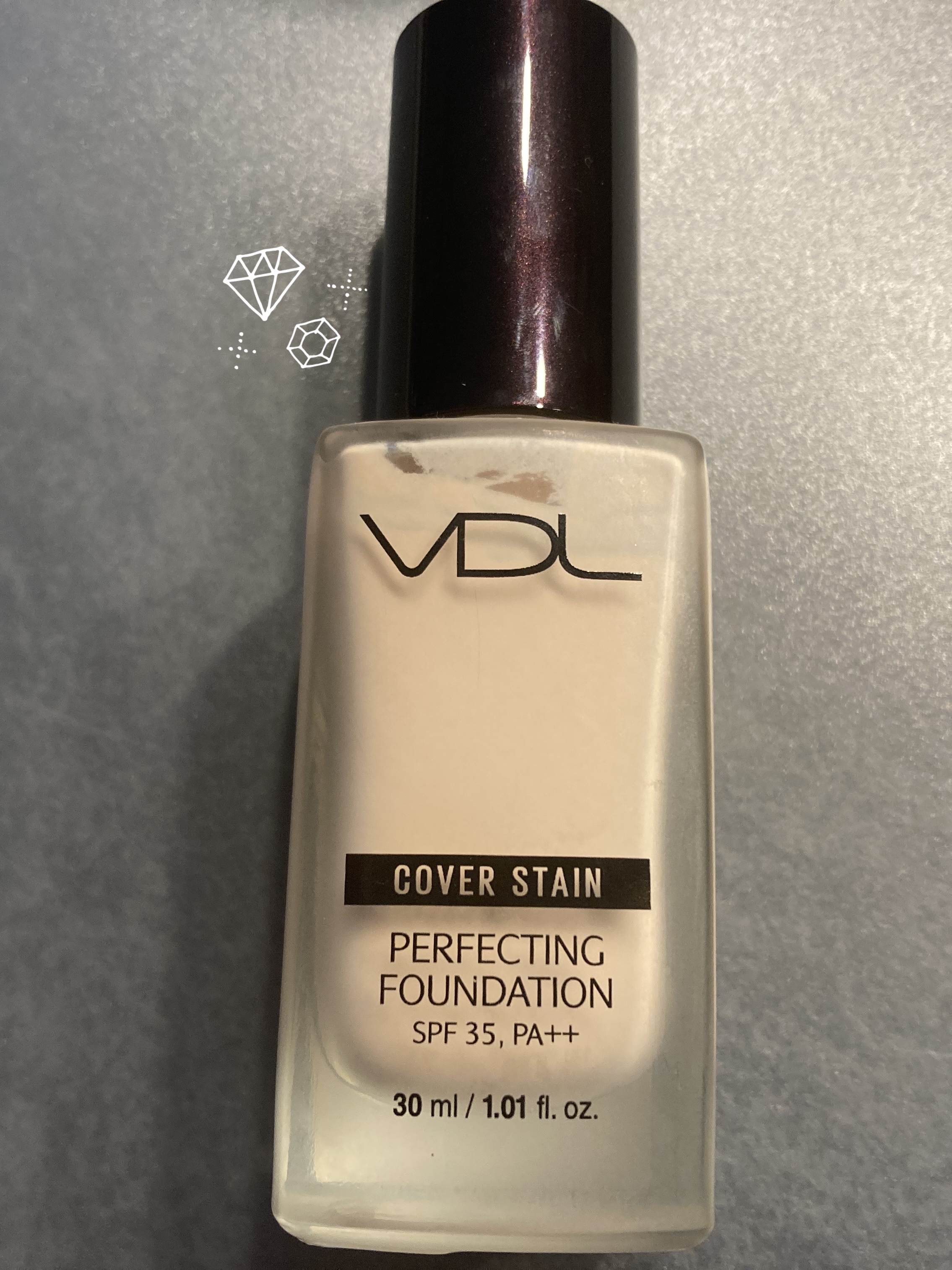 カバーステイン パーフェクティング ファンデーション/VDL/リキッドファンデーションを使ったクチコミ（1枚目）