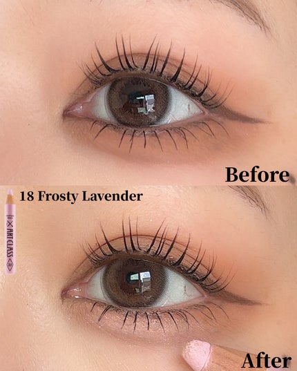 アートクラス フロッタージュペンシル/too cool for school/スティックアイシャドウを使ったクチコミ(4枚目)