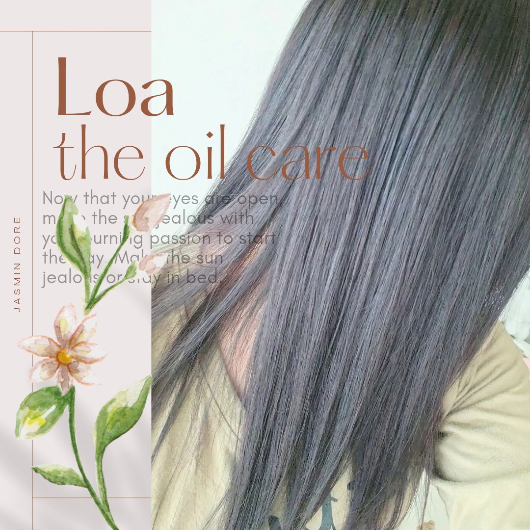 LOA THE OIL "CARE" JASMIN doré/LOA The Oil/ヘアオイルを使ったクチコミ（2枚目）