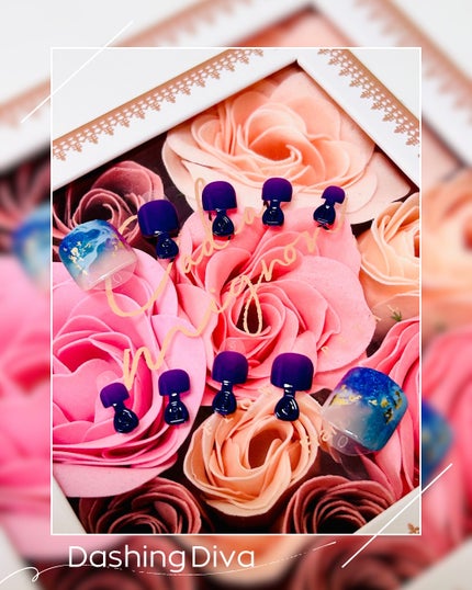 ダッシングディバ マジックプレス Bless/DASHINGDIVA MAGICPRESS/ネイルチップ・パーツを使ったクチコミ(4枚目)