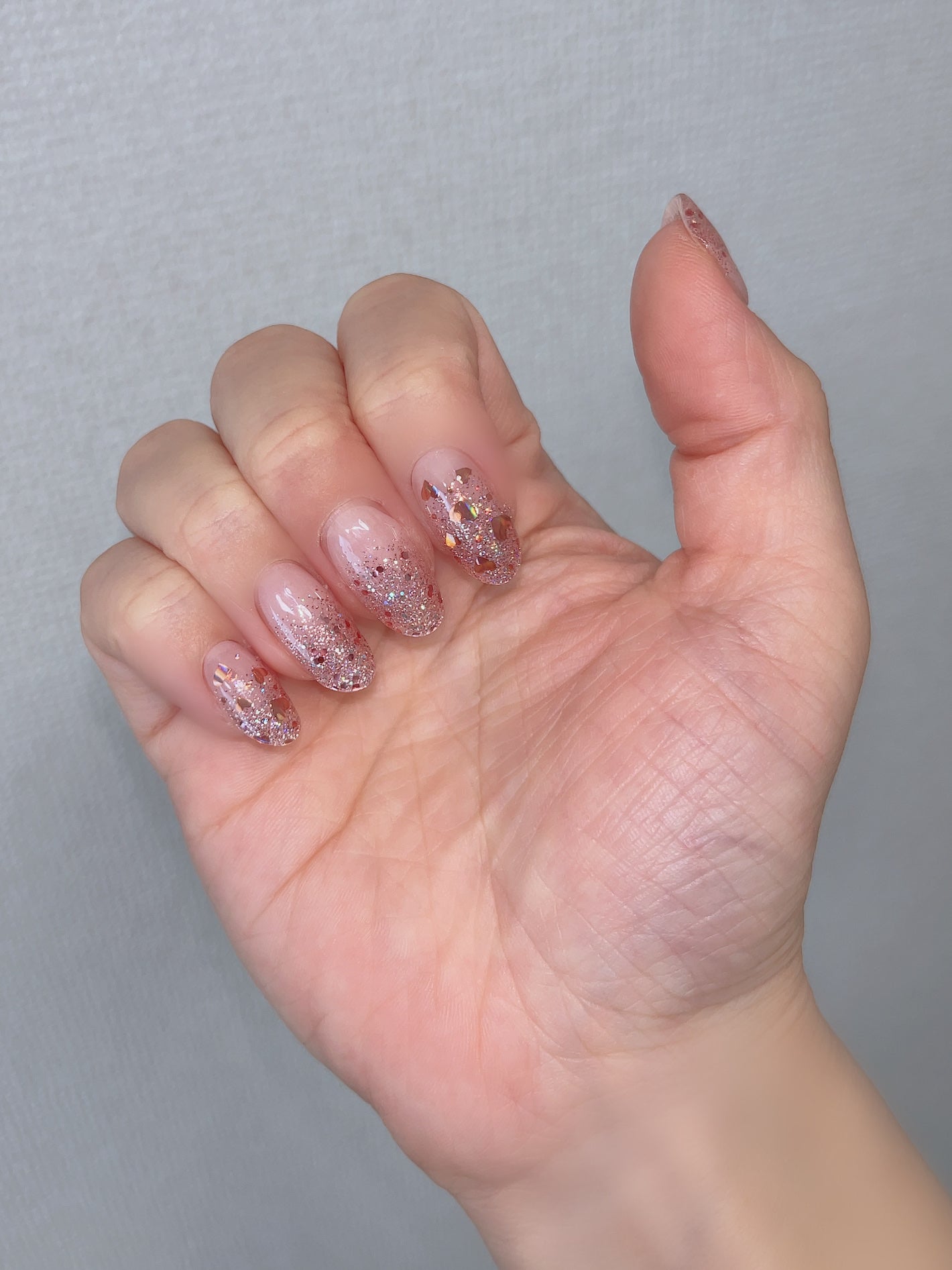 セミキュアジェルネイル(ハンド)/ohora/ネイルシールを使ったクチコミ(2枚目)