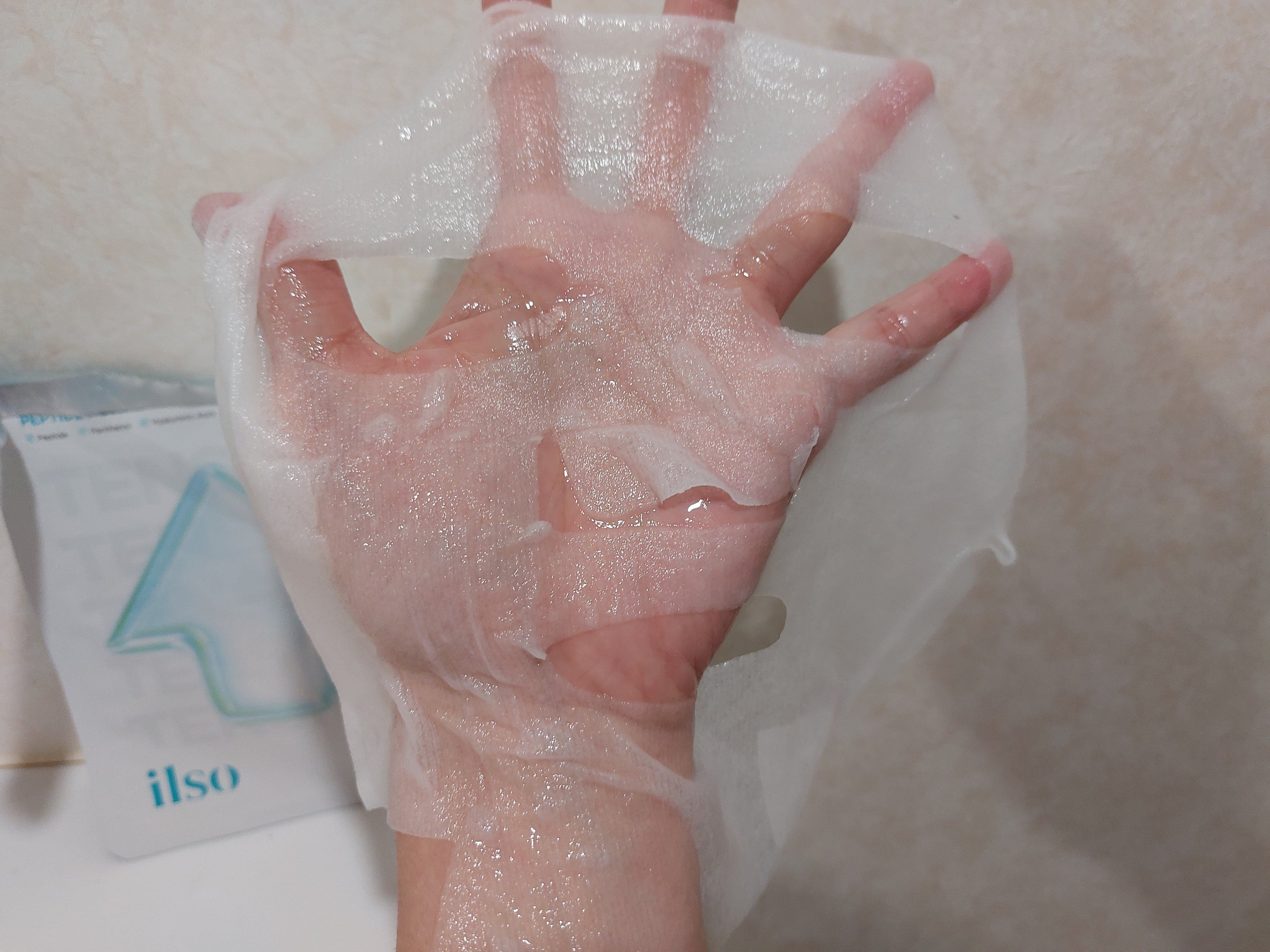 ペプチド毛穴テンションマスク/ilso/シートマスク・パックを使ったクチコミ（3枚目）