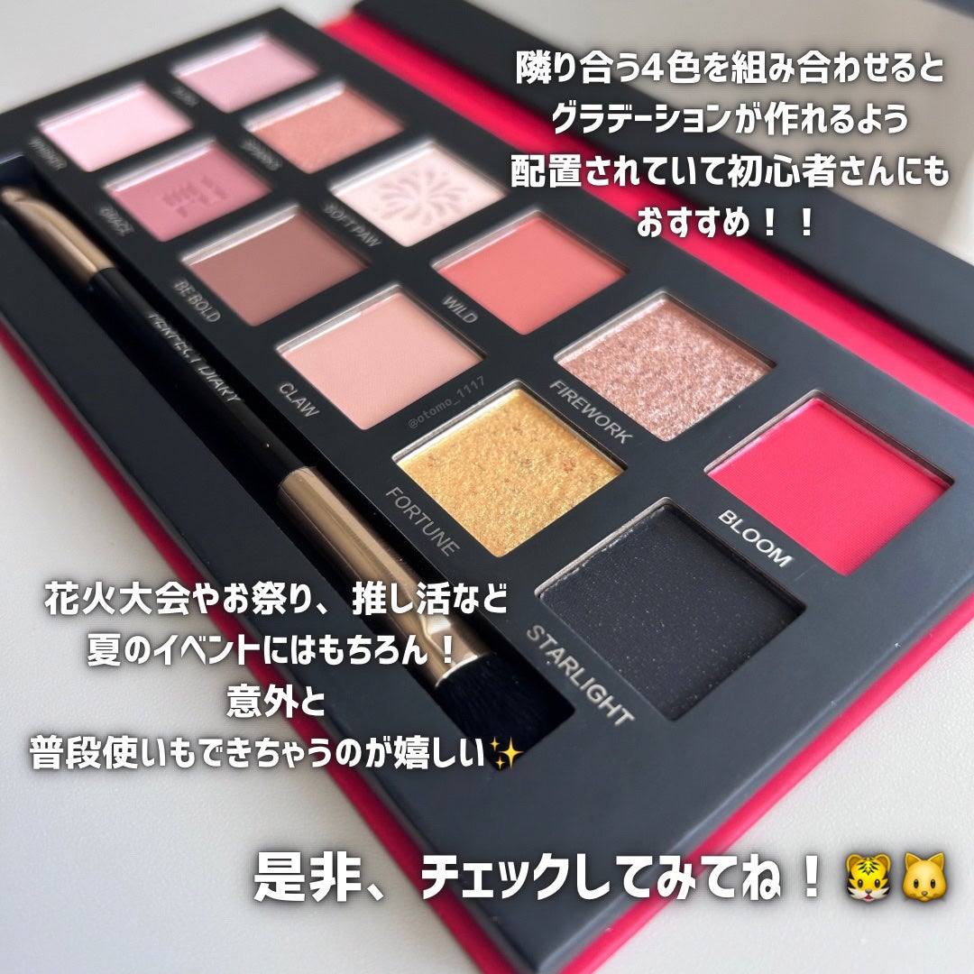 エクスプローラ12色 動物アイシャドウパレット/PERFECT DIARY/アイシャドウパレットを使ったクチコミ(6枚目)