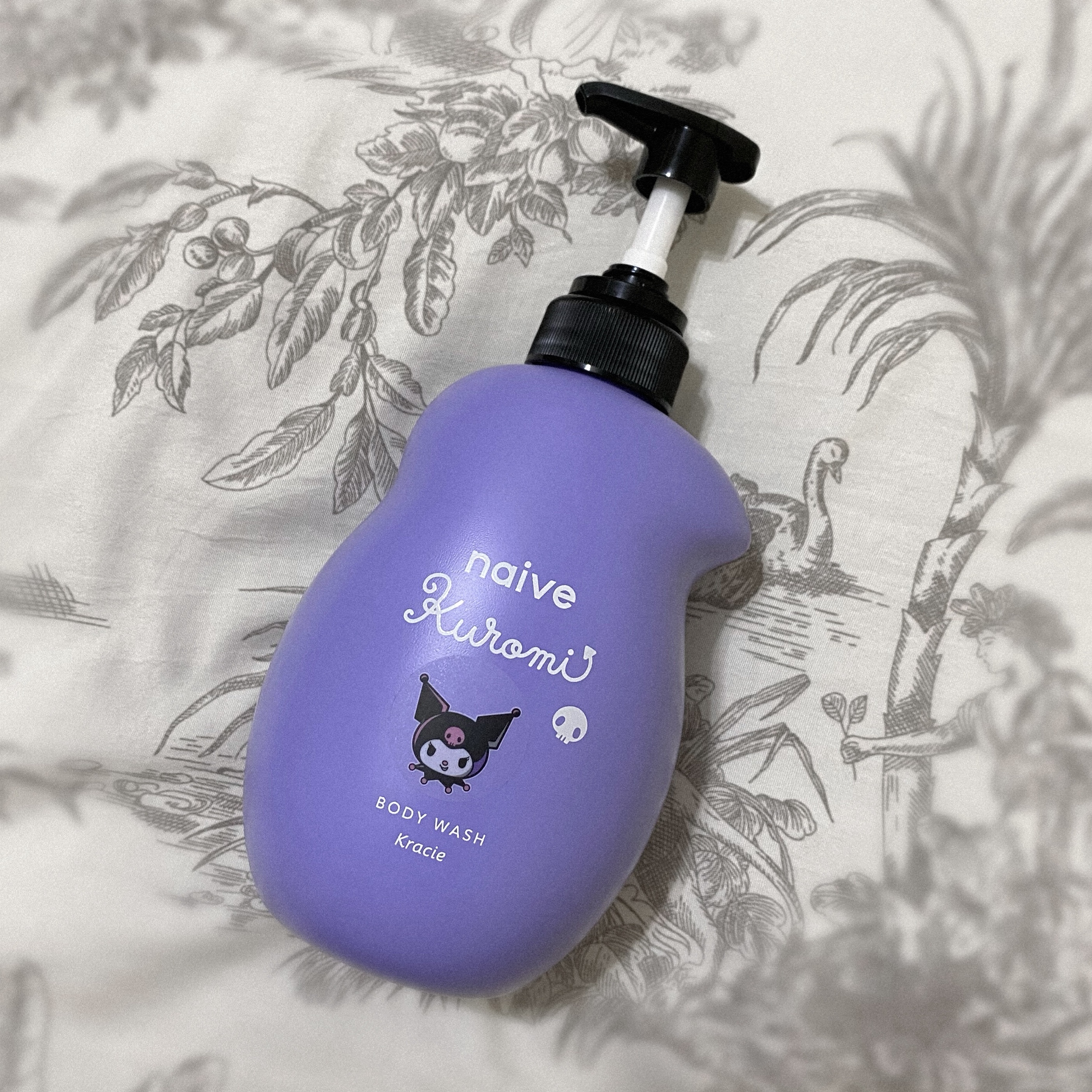 ボディソープ(桃の葉エキス配合) クロミデザイン ポンプ（530mL）/ナイーブ/ボディソープを使ったクチコミ（1枚目）