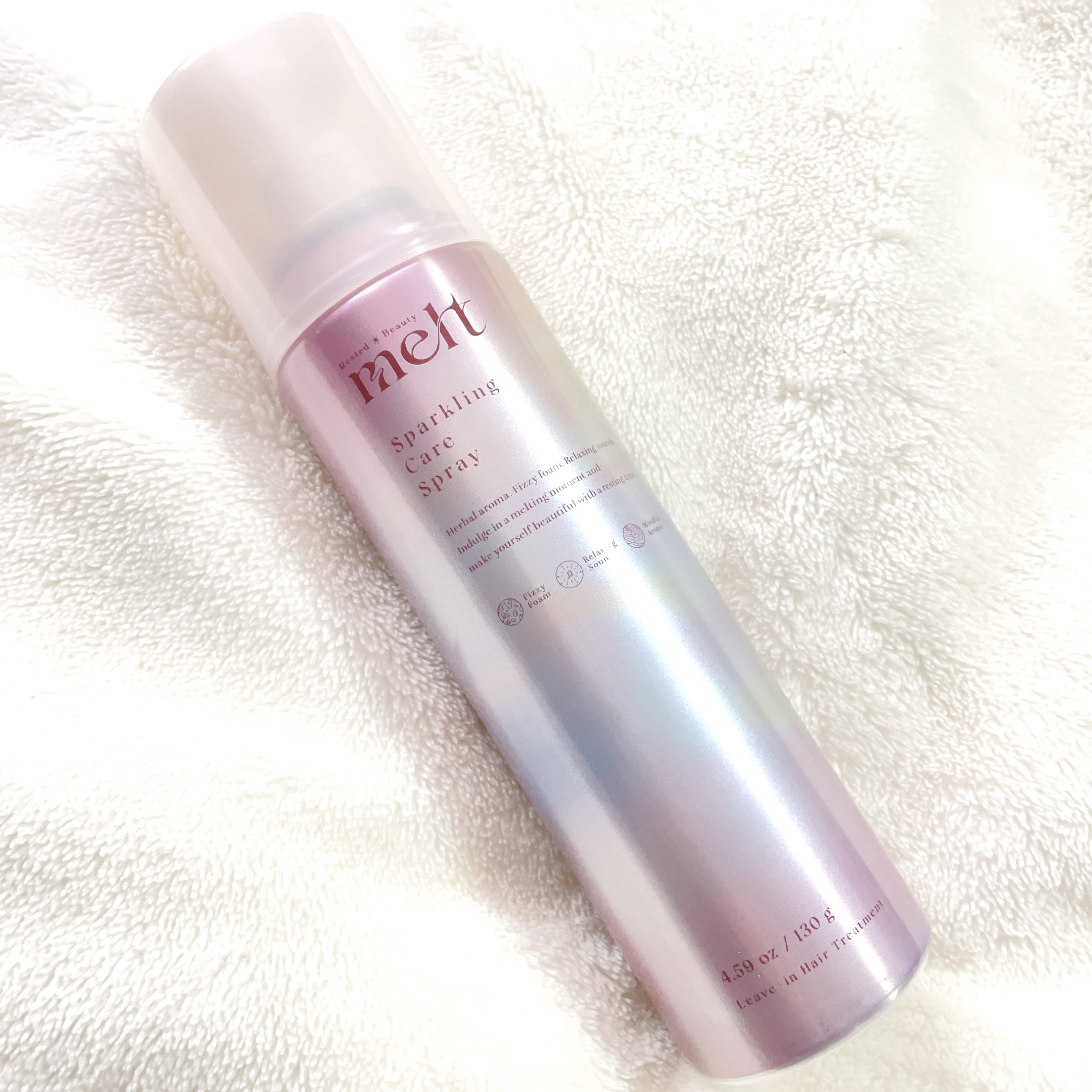 メルト スパークリングケアスプレー/melt/頭皮ケアを使ったクチコミ（1枚目）