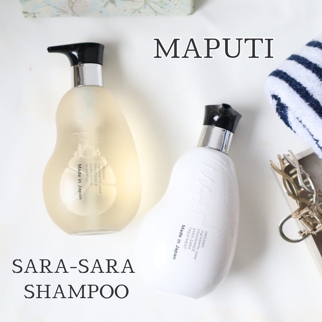 オーガニックフレグランスサラサラシャンプー/トリートメント MAPUTI/MAPUTI/シャンプー・コンディショナーを使ったクチコミ(1枚目)
