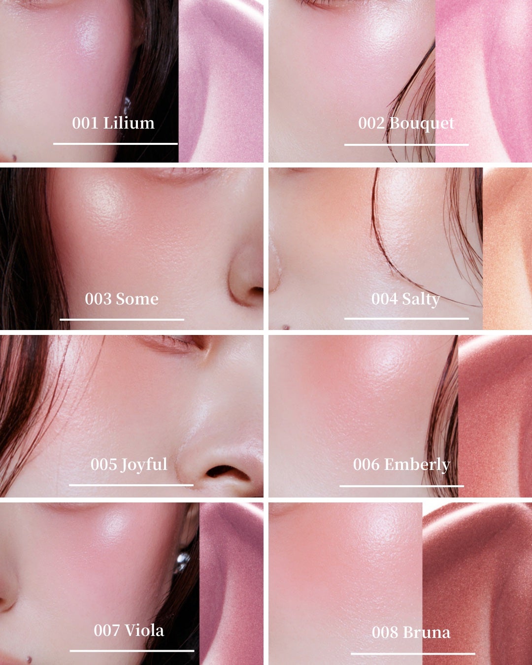 せな(大人かわいいを研究中) on LIPS 「バズり確定👍🏻💖ムジゲマンション新作チーク全色まとめ\チ..」(3枚目)