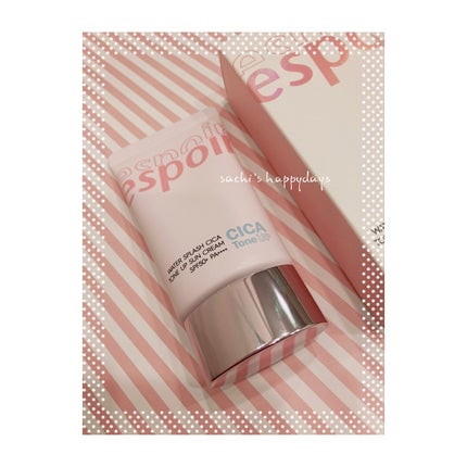 ウォータースプラッシュシカトーンアップクリーム/espoir/化粧下地を使ったクチコミ(1枚目)