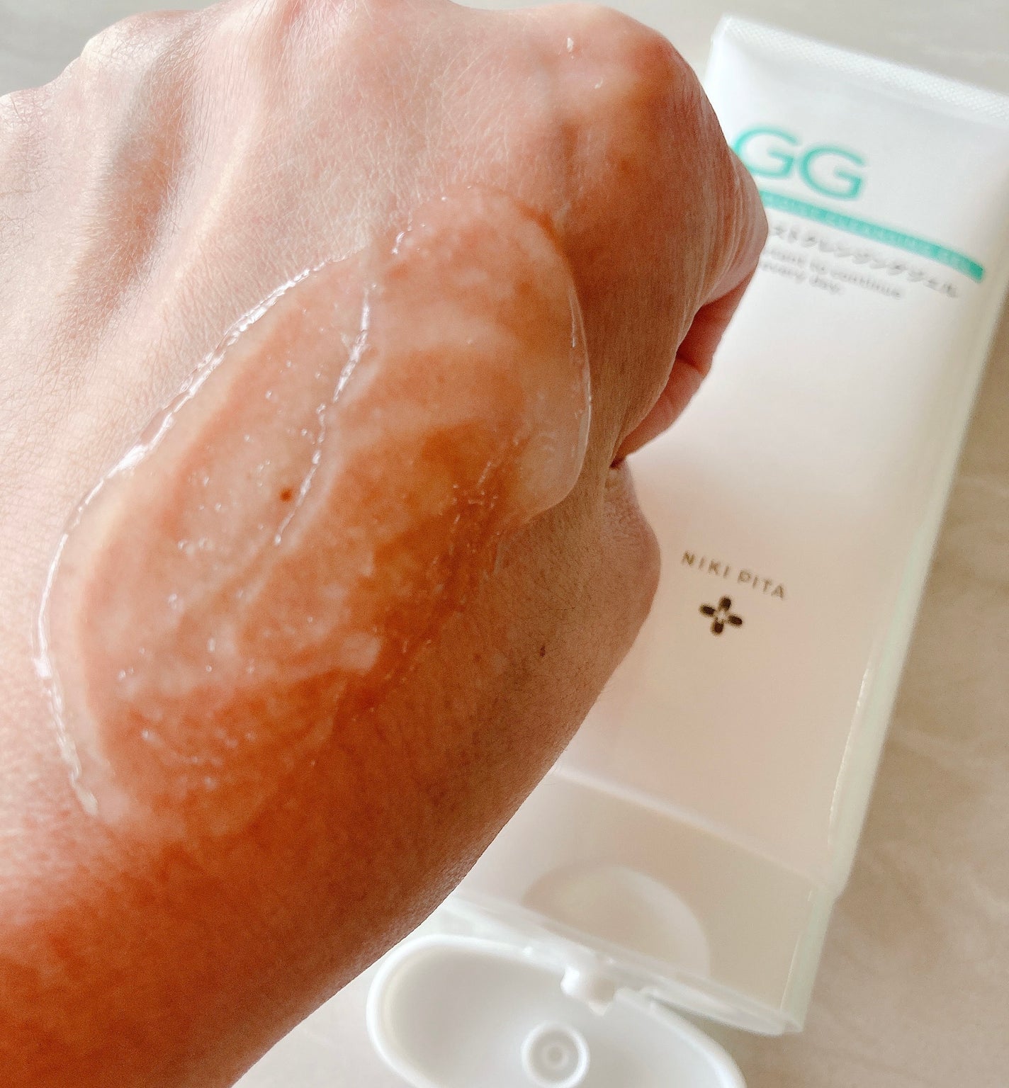 GGモイストクレンジングジェル/NIKI PITA/クレンジングジェルを使ったクチコミ(2枚目)