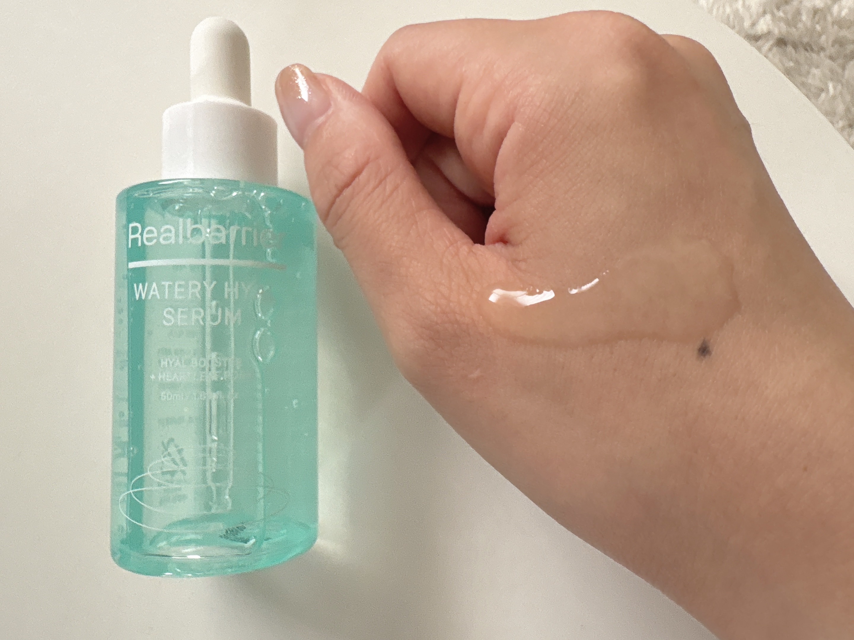 ウォータリー ヒアル セラム/Real Barrier/美容液を使ったクチコミ（3枚目）