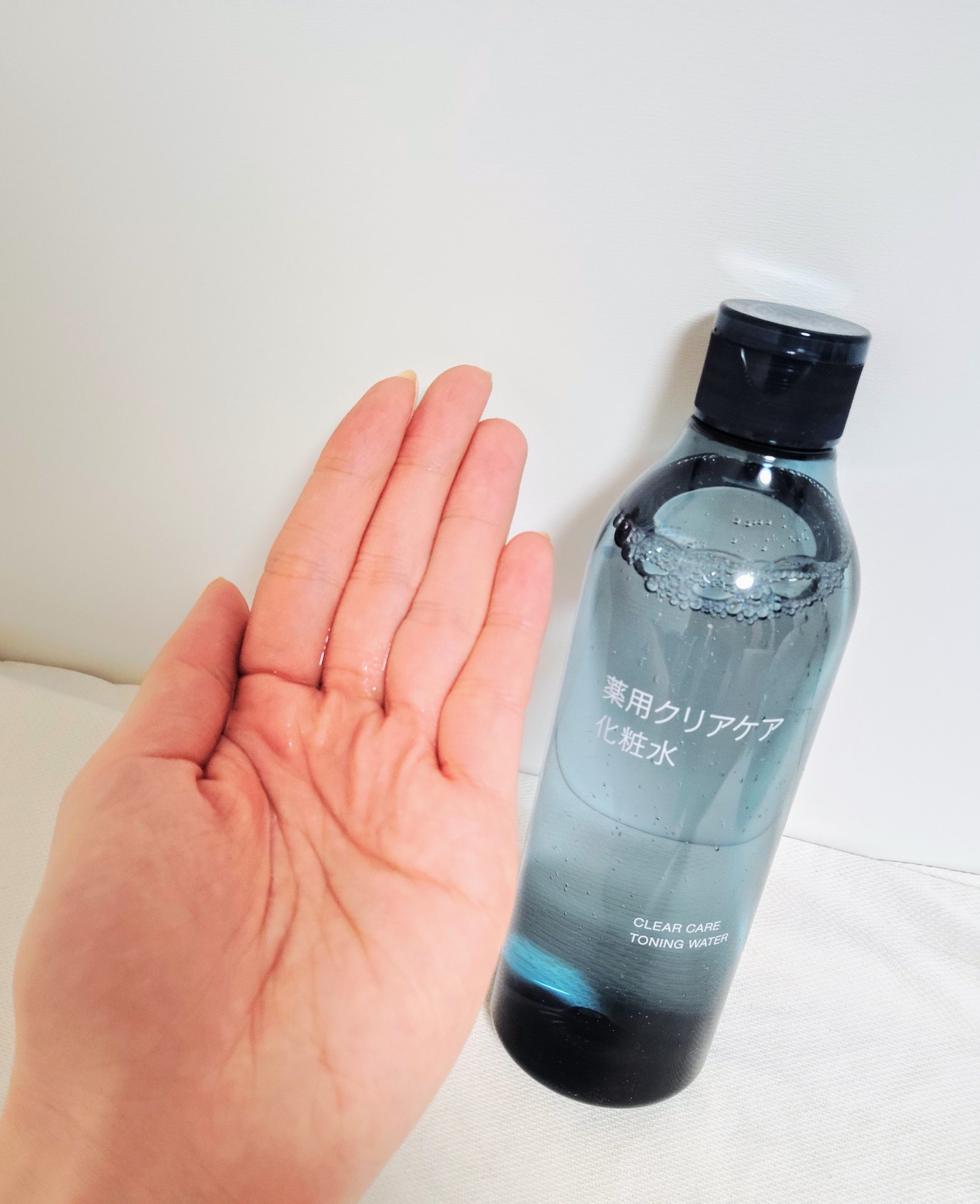 薬用クリアケア化粧水/無印良品/化粧水を使ったクチコミ（3枚目）