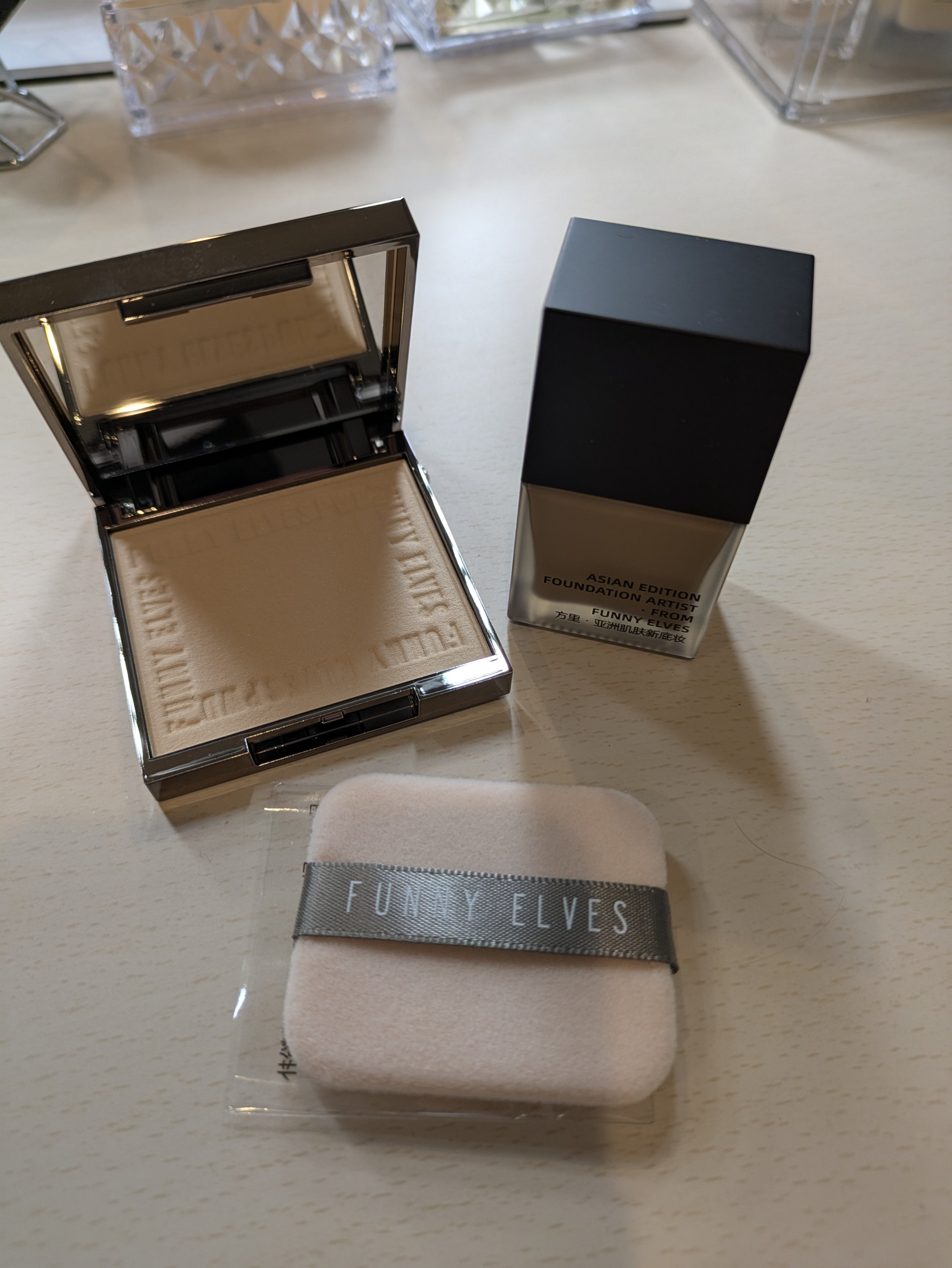 ソフトマットプレストパウダー/FUNNY ELVES方里/プレストパウダーを使ったクチコミ（1枚目）