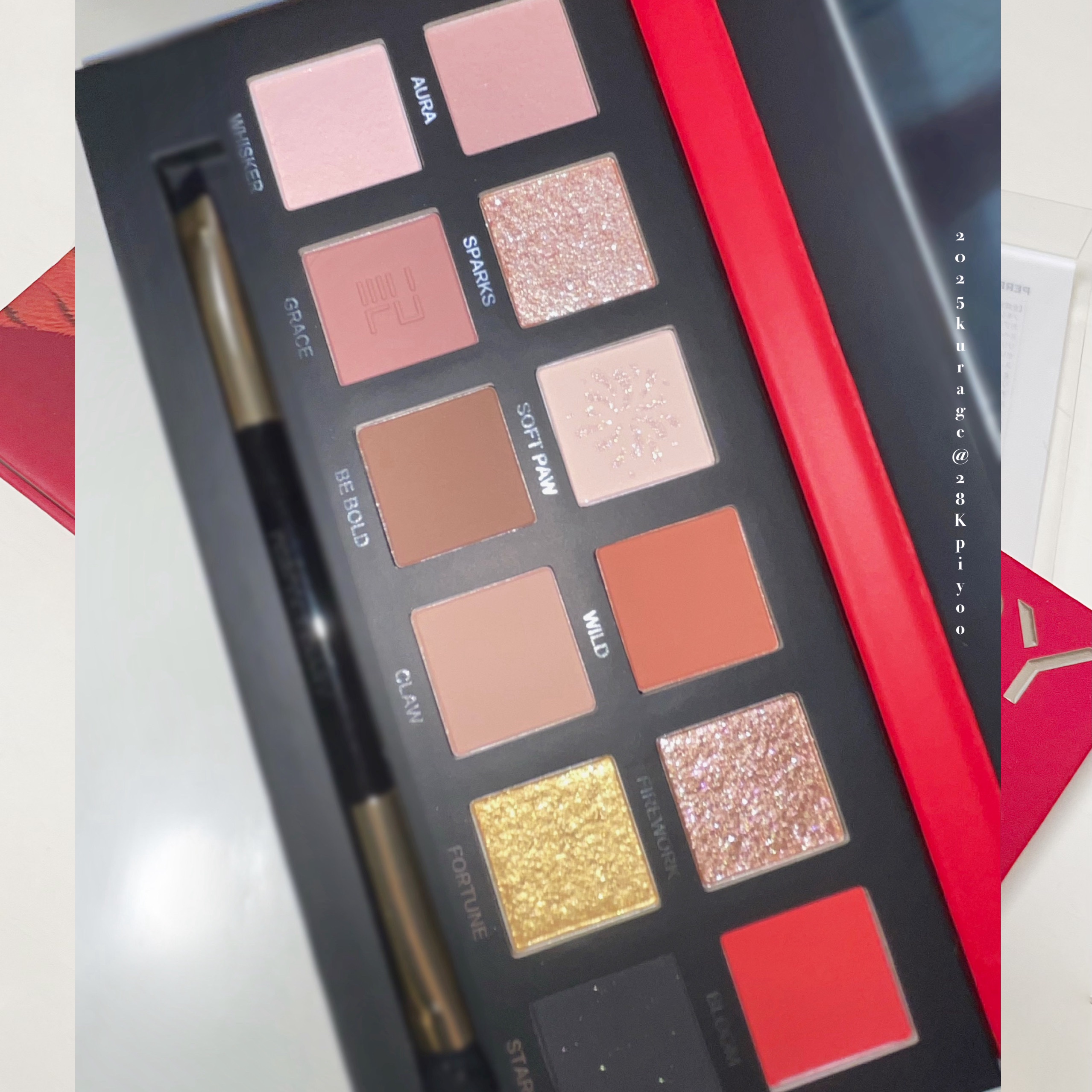 エクスプローラ12色 動物アイシャドウパレット/PERFECT DIARY/アイシャドウパレットを使ったクチコミ（2枚目）