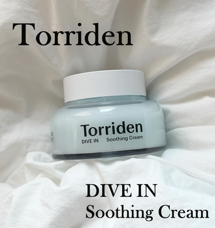 ダイブインスージングクリーム/Torriden/フェイスクリームを使ったクチコミ(1枚目)