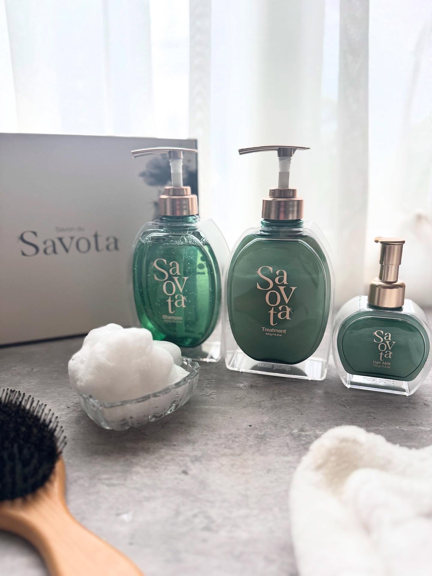 サボンドサボタ　モイストプランプシャンプー/ヘアトリートメント/Savon du Savota/シャンプー・コンディショナーを使ったクチコミ（1枚目）