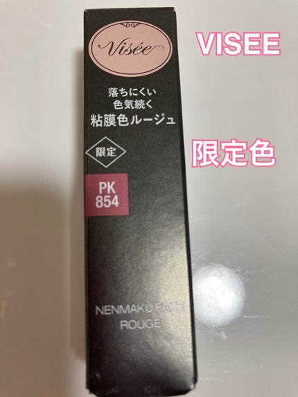 ネンマクフェイク ルージュ/Visée/口紅を使ったクチコミ(1枚目)
