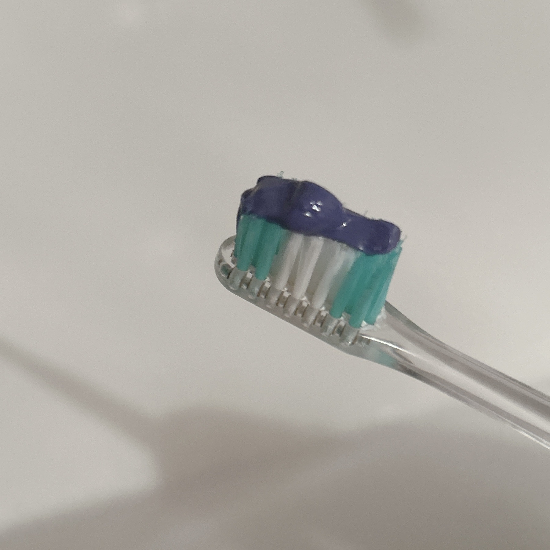 ホワイトパープル歯みがき ピーチフローラルミントの香り/EUTHYMOL/歯磨き粉を使ったクチコミ（2枚目）