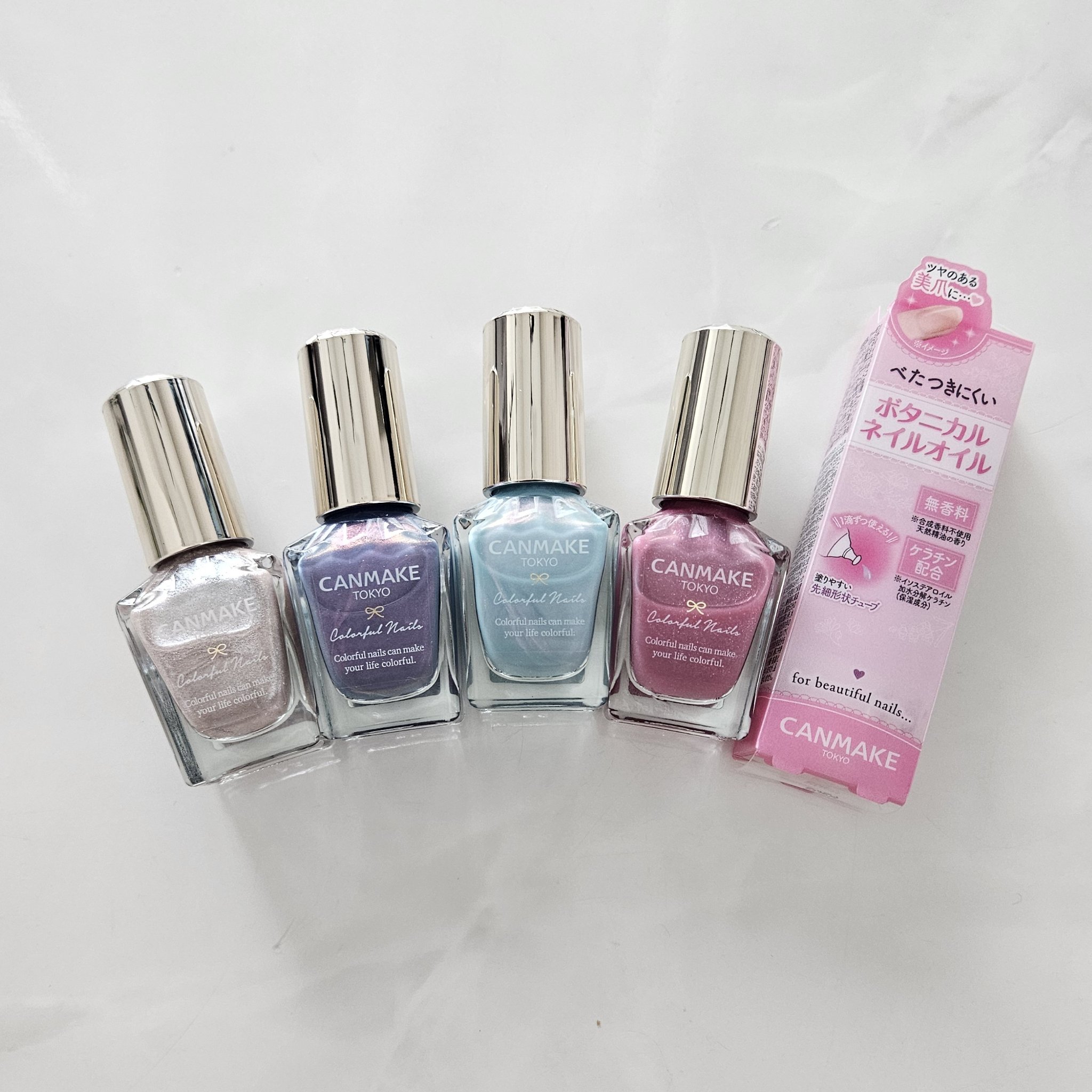 カラフルネイルズ/キャンメイク/マニキュアを使ったクチコミ（1枚目）