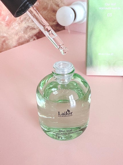 パフュームヘアオイル アワーリーフ/La'dor/ヘアオイルを使ったクチコミ(2枚目)