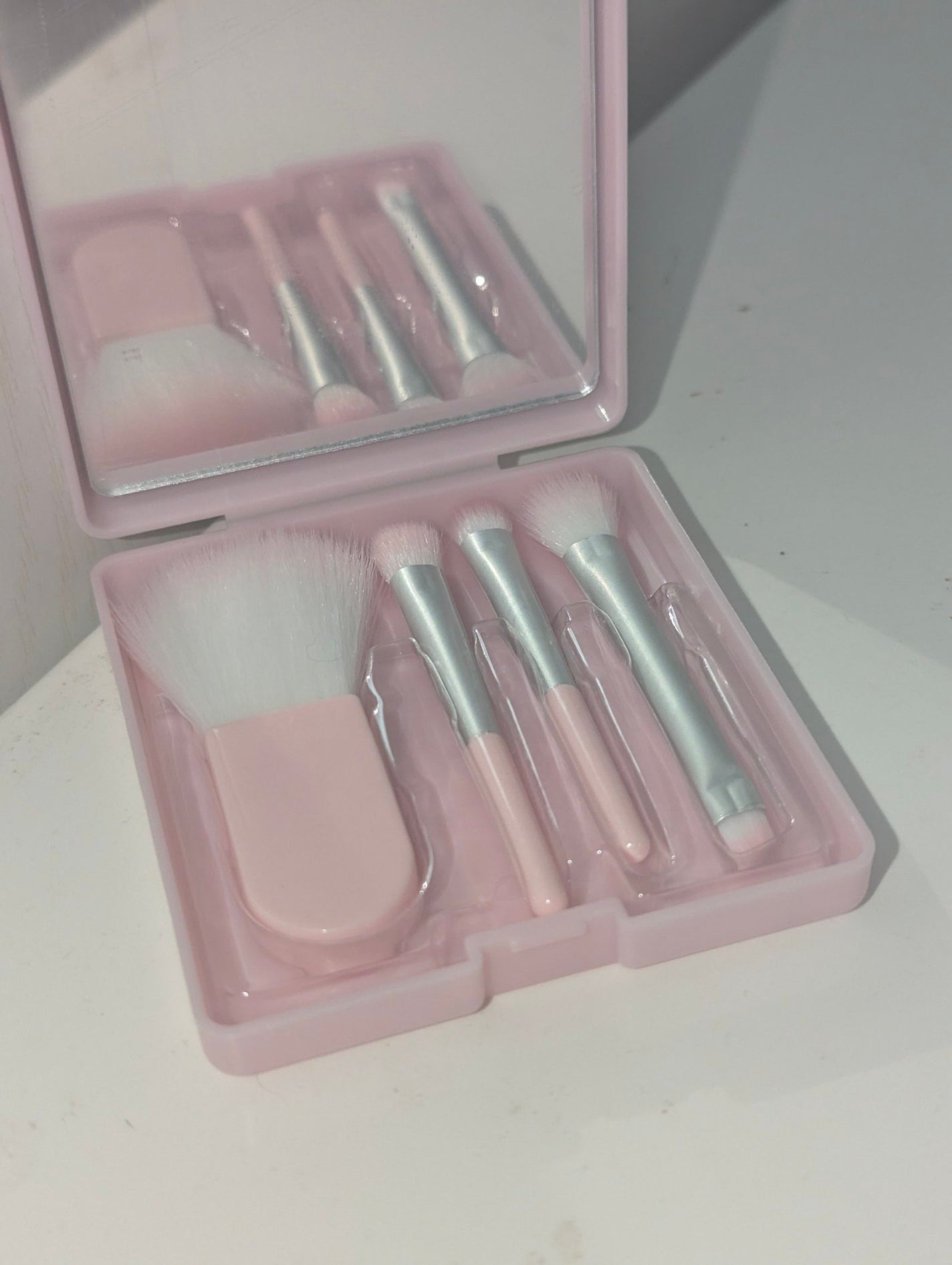 携帯用メイクブラシ/DAISO/メイクブラシを使ったクチコミ(4枚目)