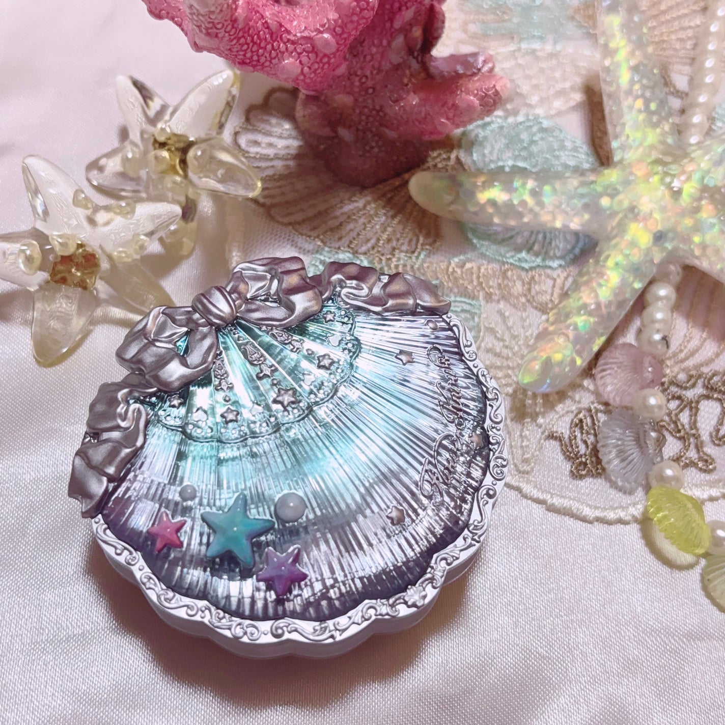 シェルズジュエルコレクション サテンチーク/FlowerKnows/パウダーチークを使ったクチコミ(1枚目)