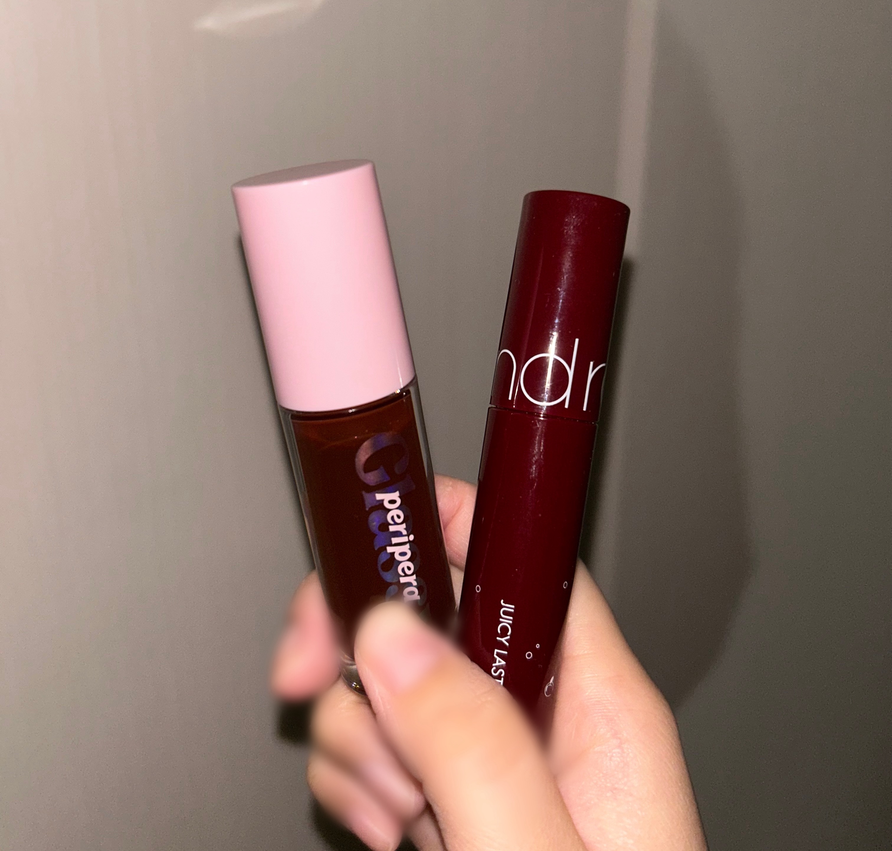 ジューシーラスティングティント/rom&nd/リップティントを使ったクチコミ（2枚目）