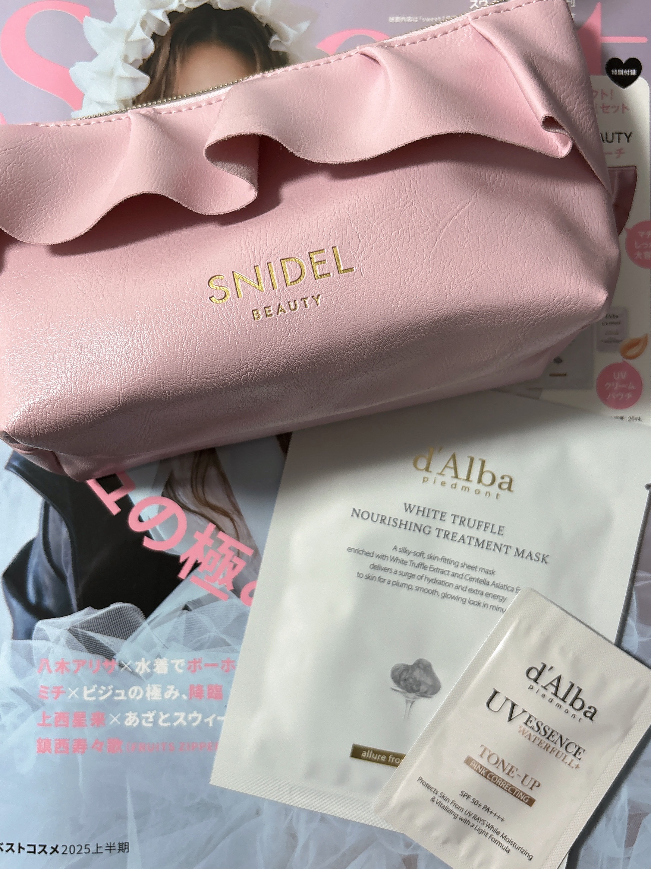 ホワイトトリュフナリシングトリートメントマスク/ダルバ/シートマスク・パックを使ったクチコミ（1枚目）