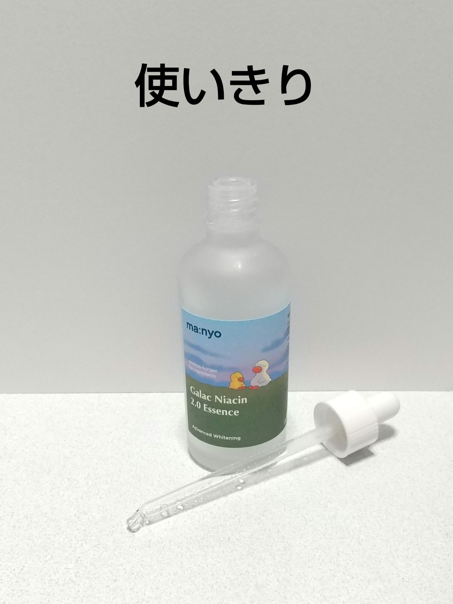 ガラクナイアシン2.0エッセンス 2023年末エディション大容量サイズ（80mL）/manyo/美容液を使ったクチコミ（1枚目）