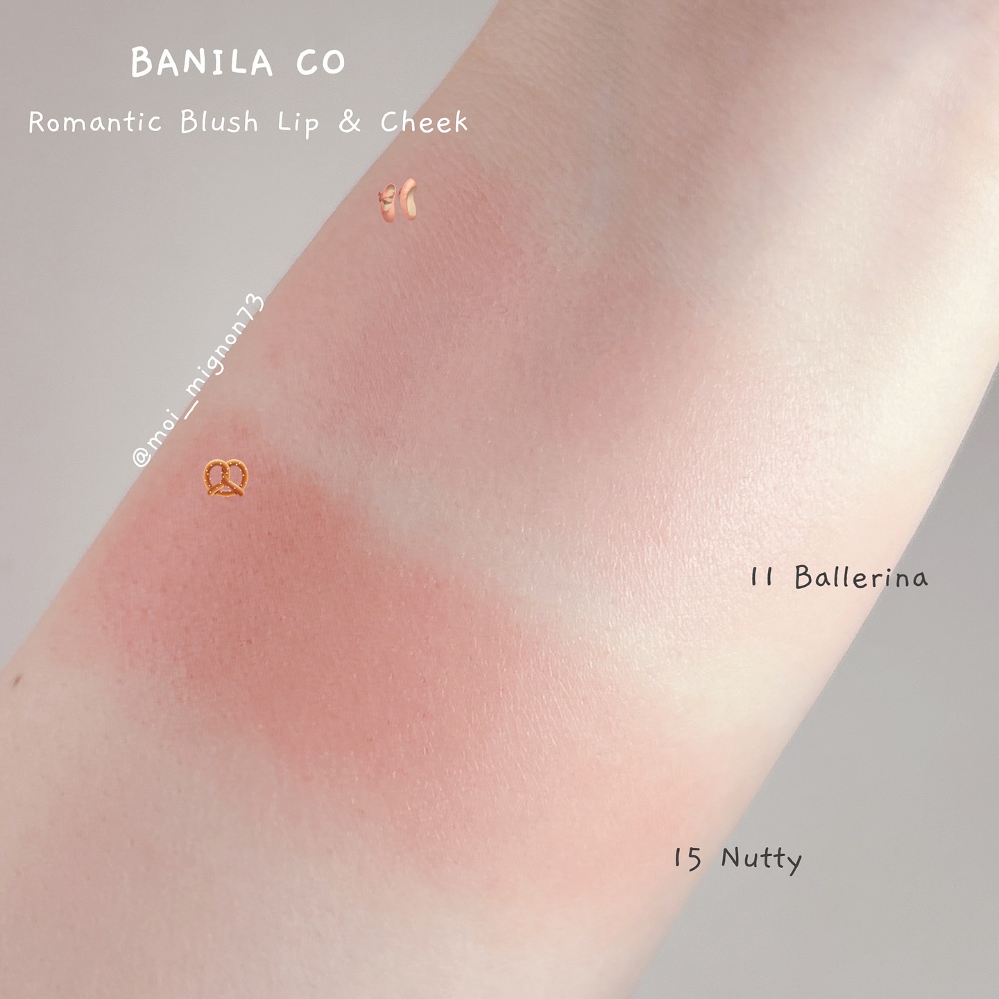 バニラコ ロマンティック ブラッシュ リップ＆チーク/BANILA CO/口紅を使ったクチコミ（3枚目）