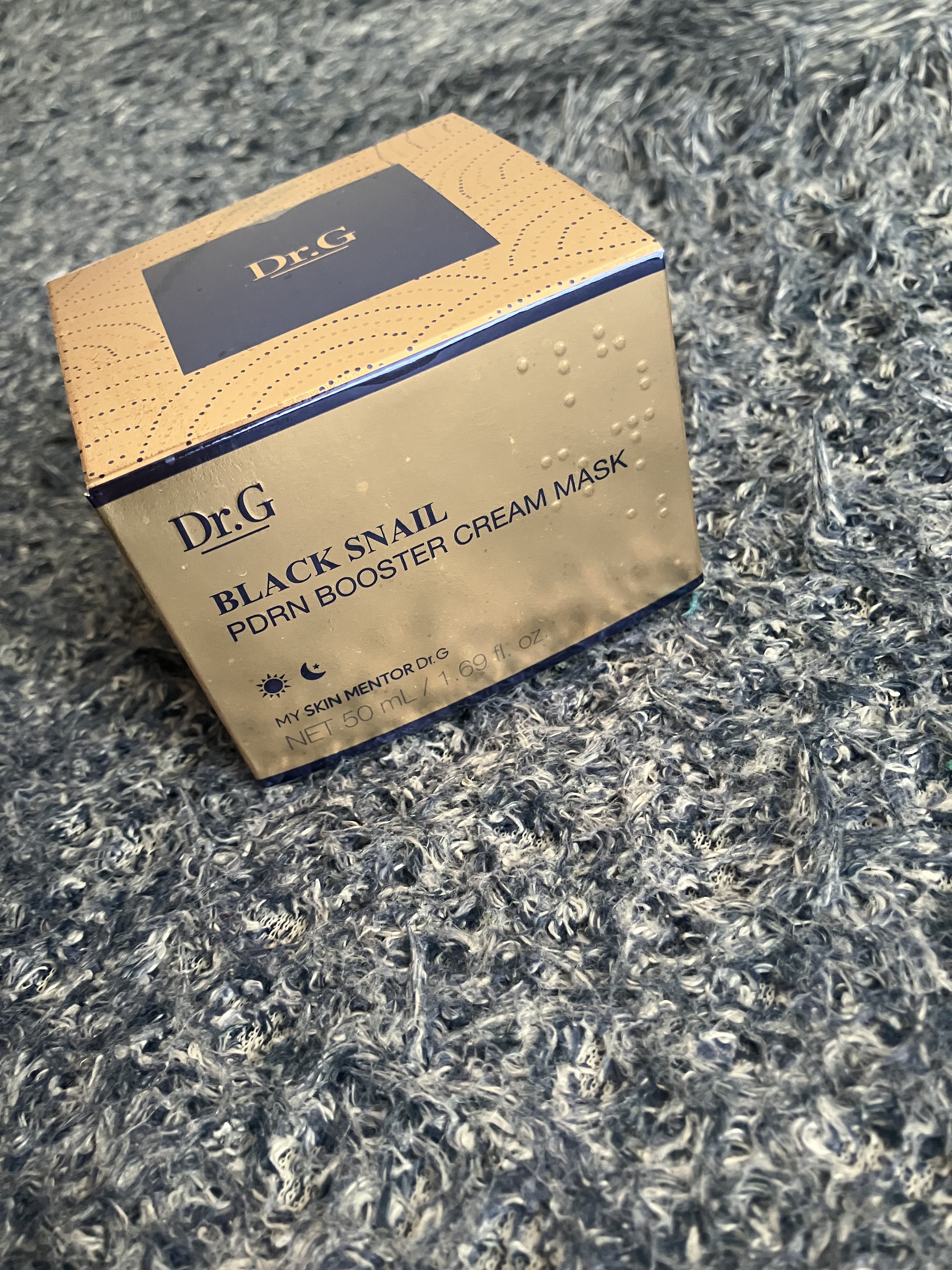 ブラックスネイルPDRNブースタークリームマスク/Dr.G/フェイスクリームを使ったクチコミ（3枚目）