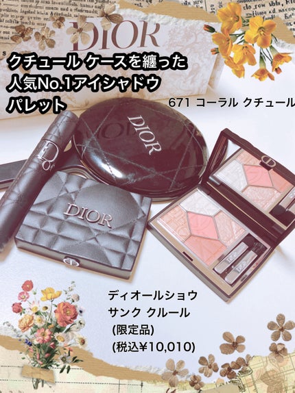ディオールショウ サンク クルール(限定品)/Dior/アイシャドウを使ったクチコミ(1枚目)