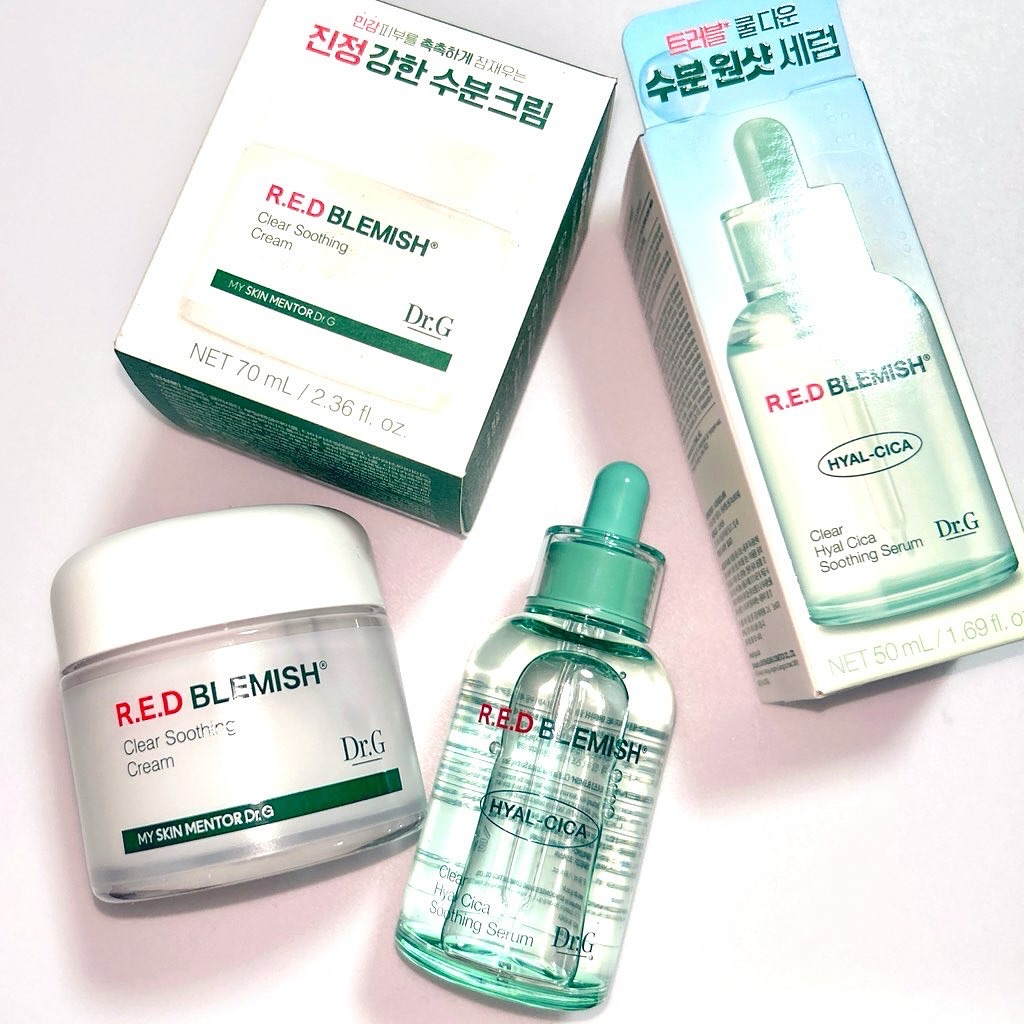 レッドブレミッシュ クリアスージングクリーム/Dr.G/フェイスクリームを使ったクチコミ（1枚目）