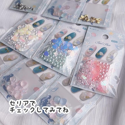 ネイルパーツ/セリア/ネイルチップ・パーツを使ったクチコミ(10枚目)